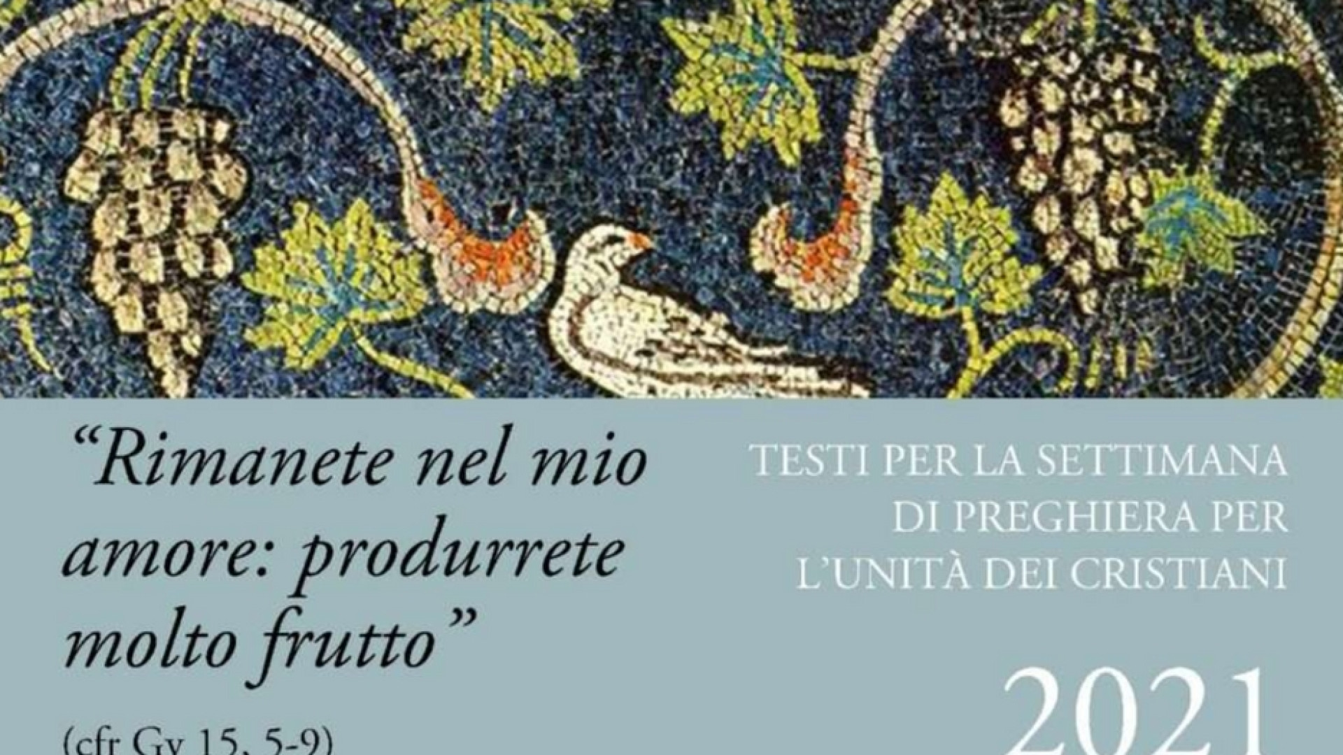 Immagine di La Lettera ecumenica per la Settimana di preghiera per l'unità dei cristiani