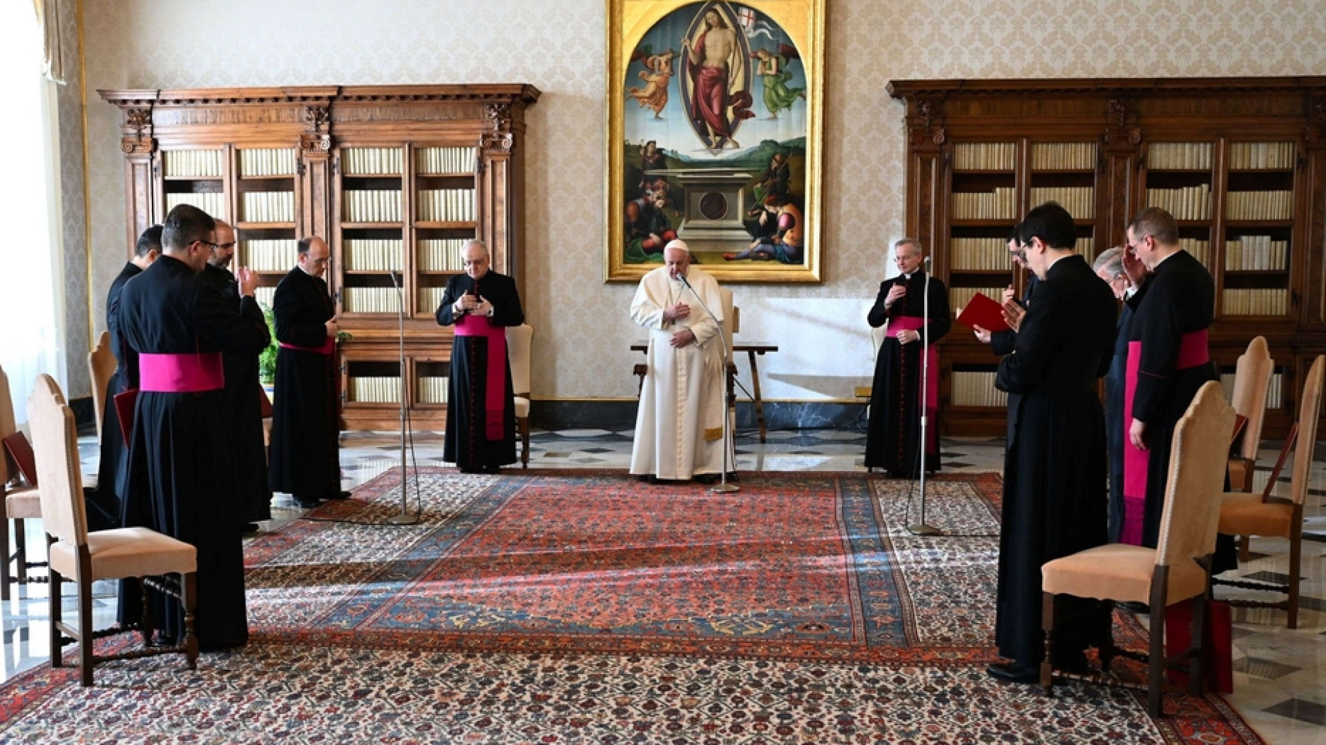 Immagine di Papa Francesco: ricordare le vittime della Shoah perché non accada più