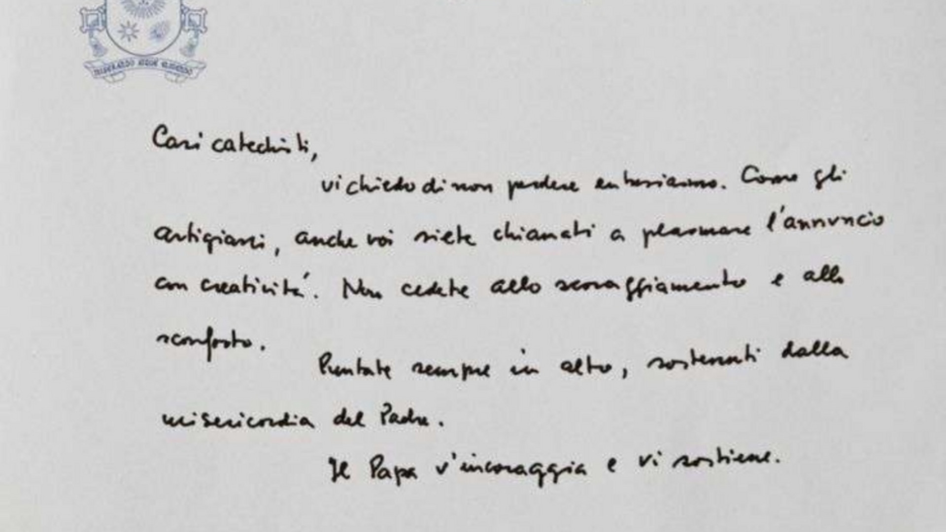 Immagine di Papa Francesco: la Chiesa italiana avvii il suo cammino sinodale