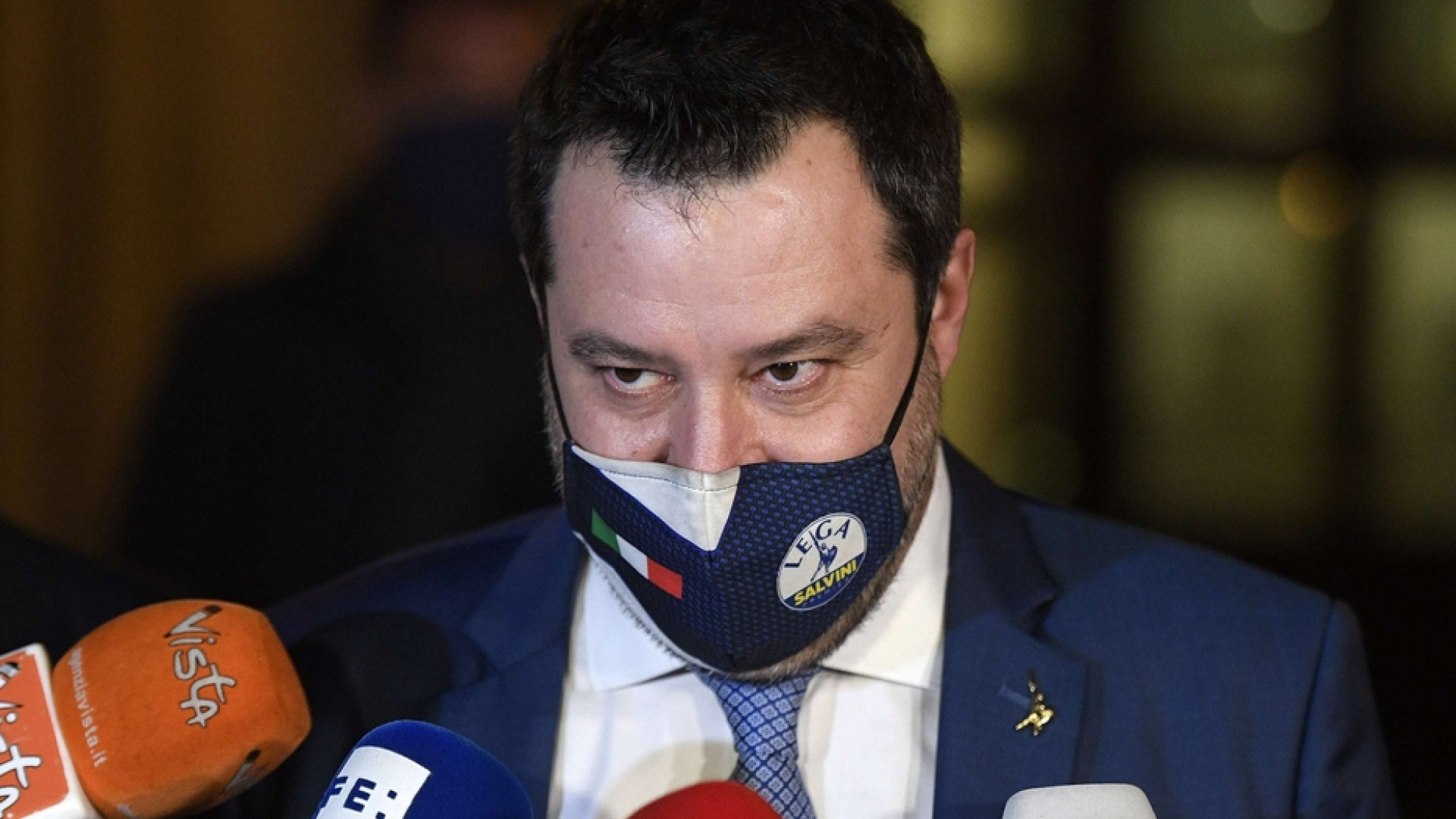 Immagine di Salvini: noi con Draghi, basta risse. Migranti, controlli con queste norme