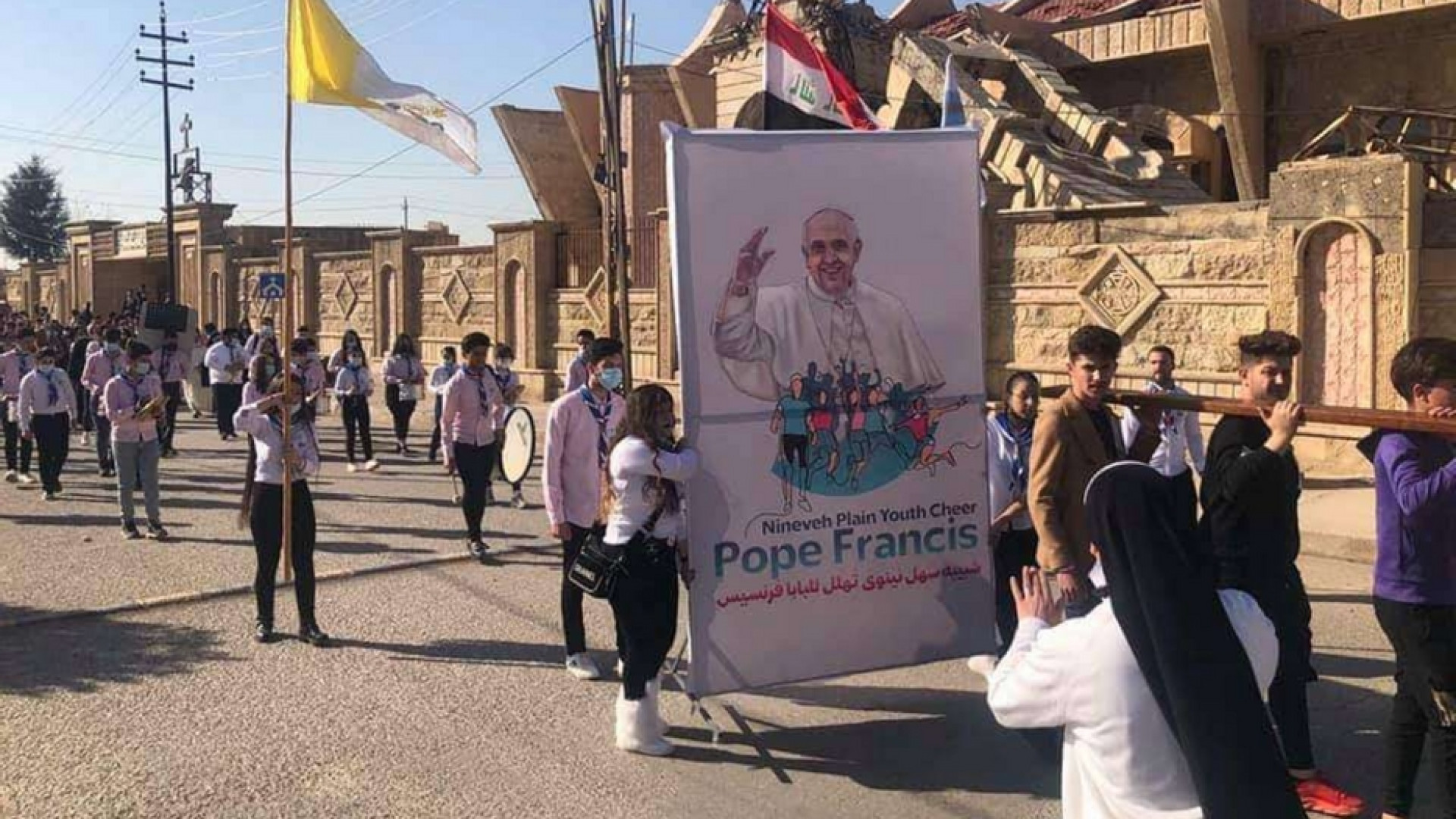 Immagine di «Il pellegrinaggio di Francesco vento di pace per tutto l'Iraq»