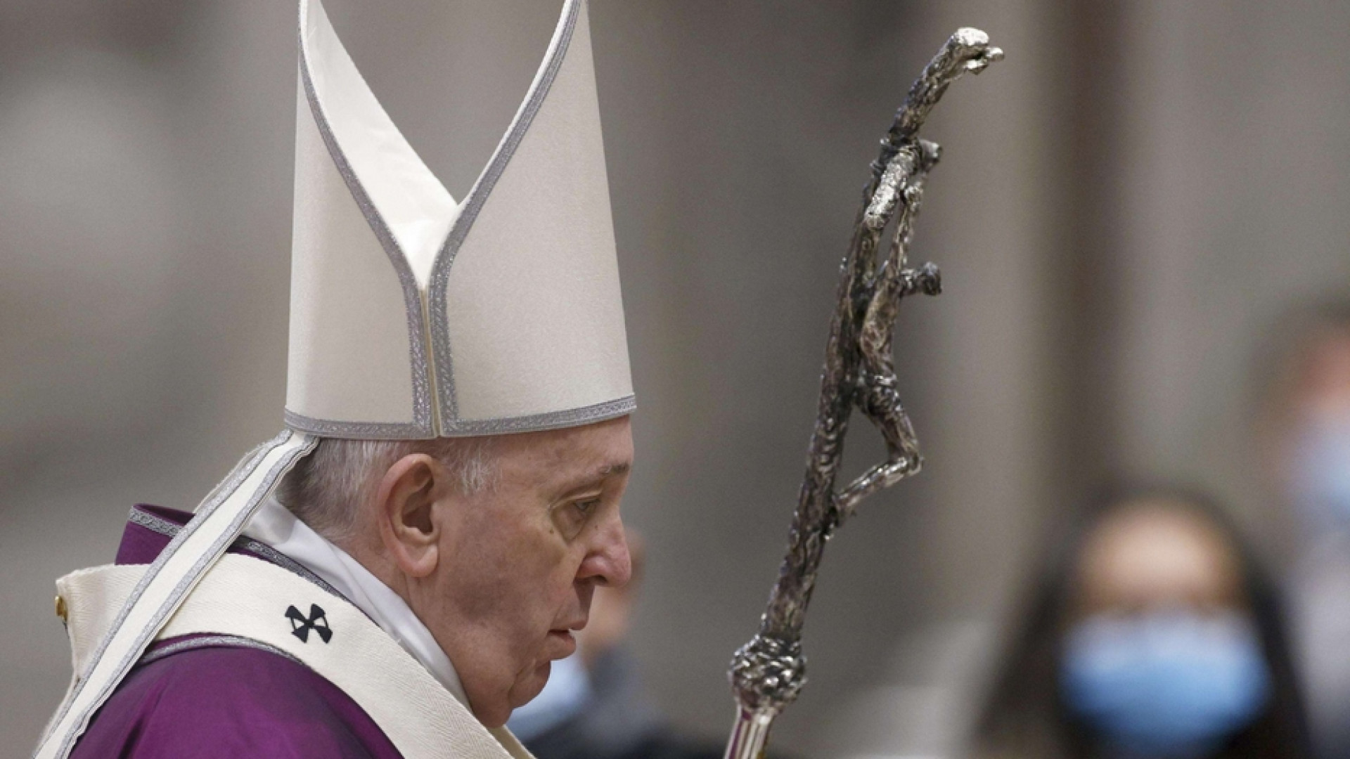 Immagine di Il Papa: salvezza non è scalata per gloria ma discesa per amore
