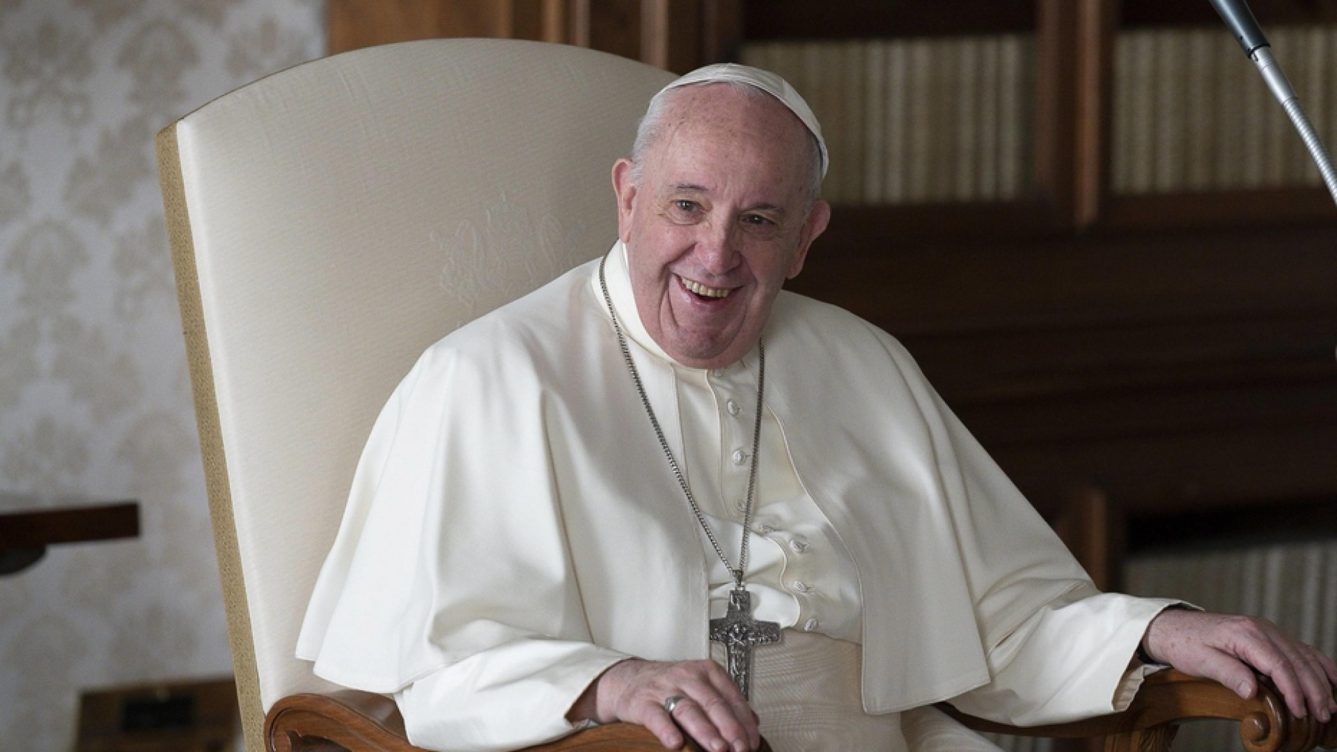 Immagine di Papa Francesco: non ho paura della morte e la immagino a Roma
