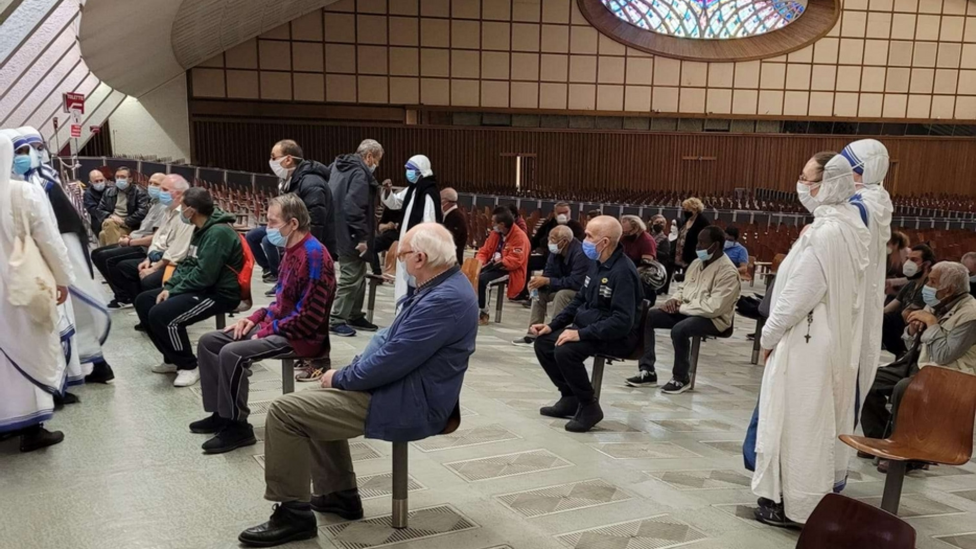 Immagine di In Vaticano vaccinati altri 100 poveri