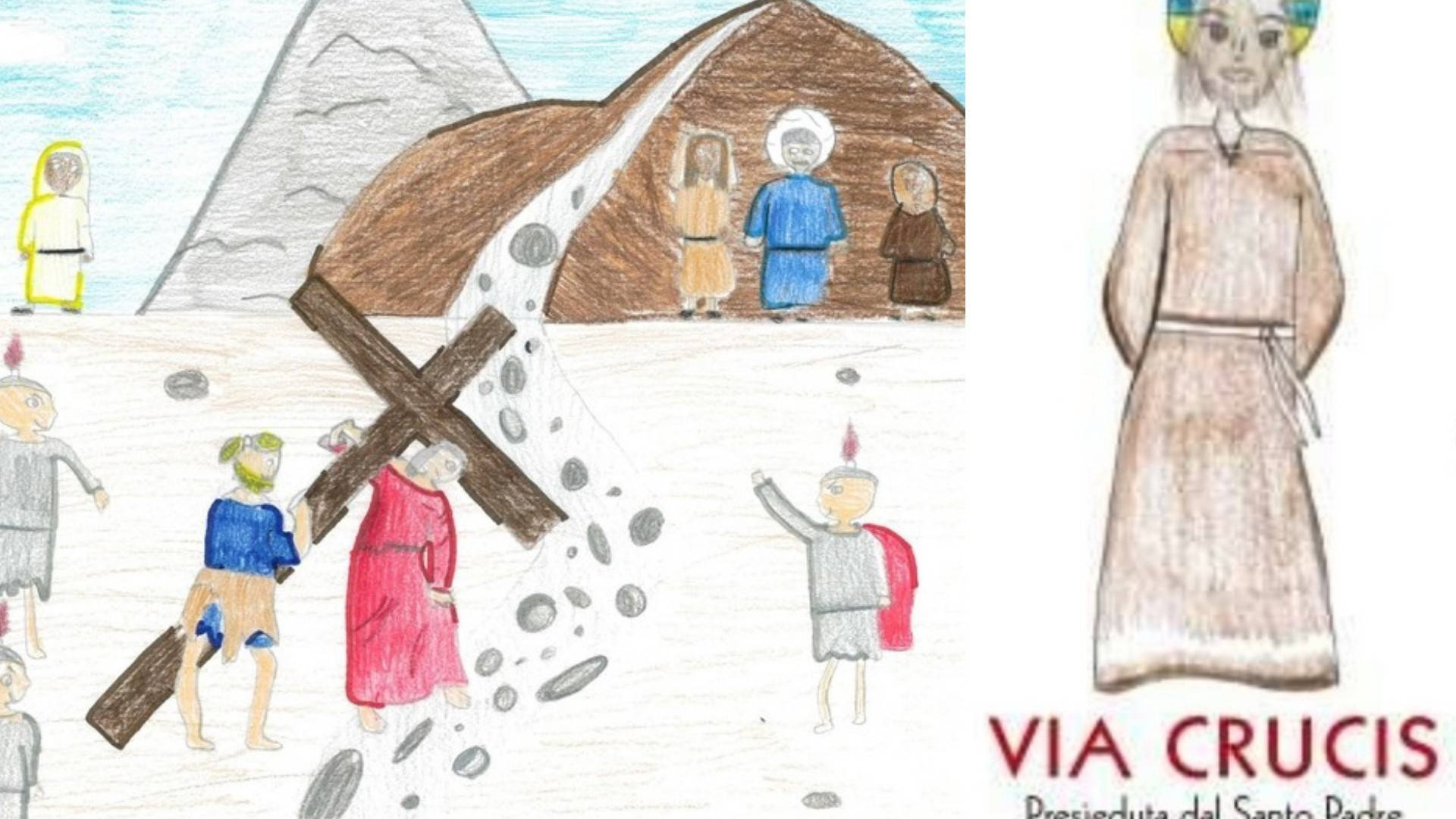 Immagine di La Via Crucis del Papa scritta dai bambini: Gesù ci consola dalle paure