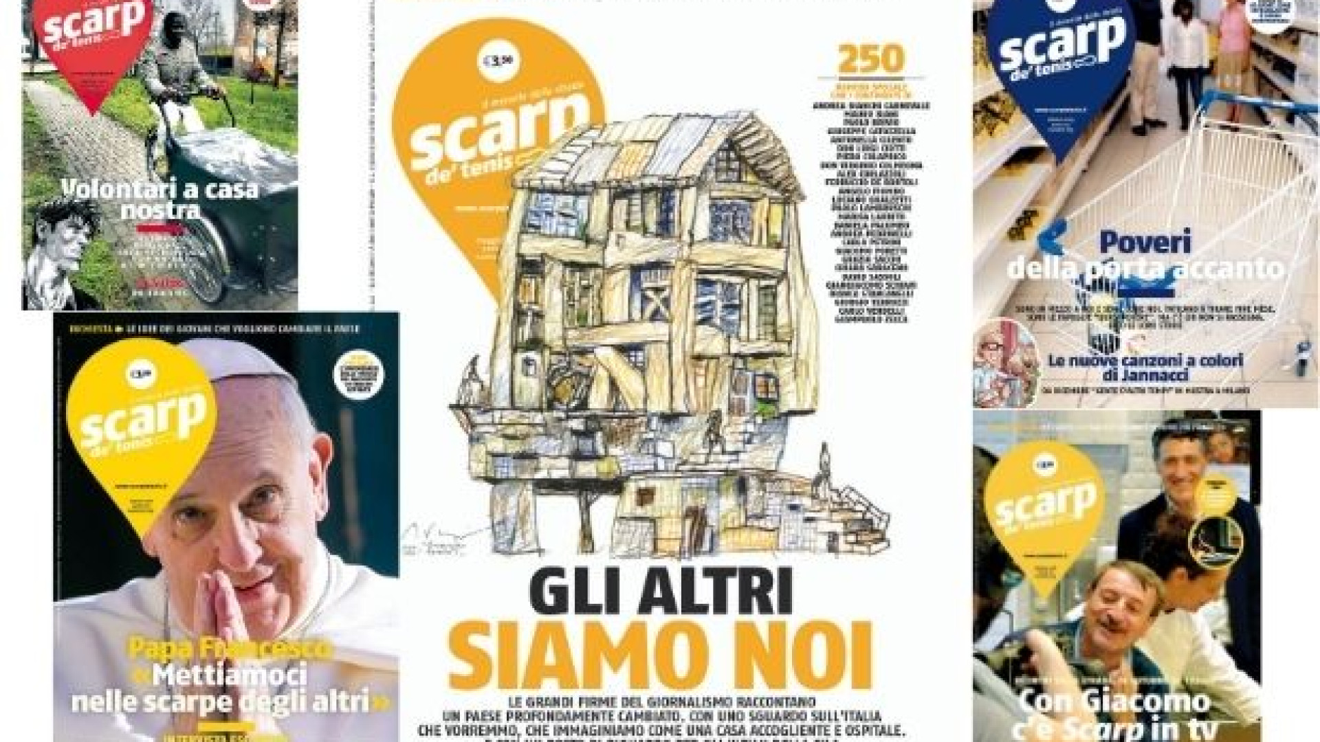 Immagine di Gli altri siamo noi, i primi 25 anni di Scarp de' tenis