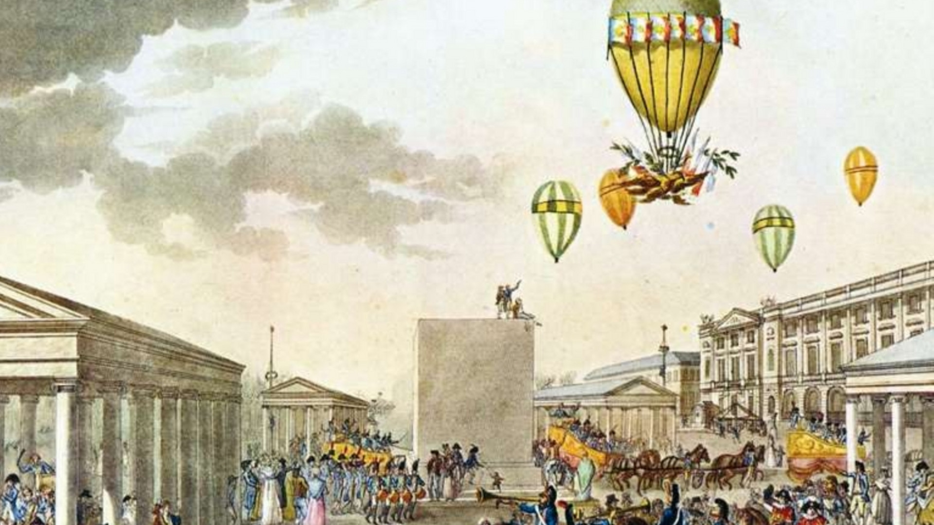 Immagine di Quando la mongolfiera di Napoleone Bonaparte s'inabissò nel lago di Bracciano