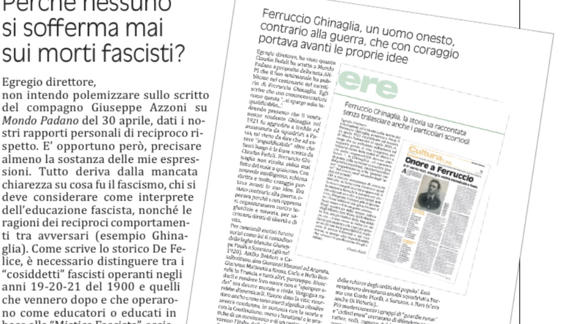 Immagine di Perchè nessuno si sofferma mai sui morti fascisti?