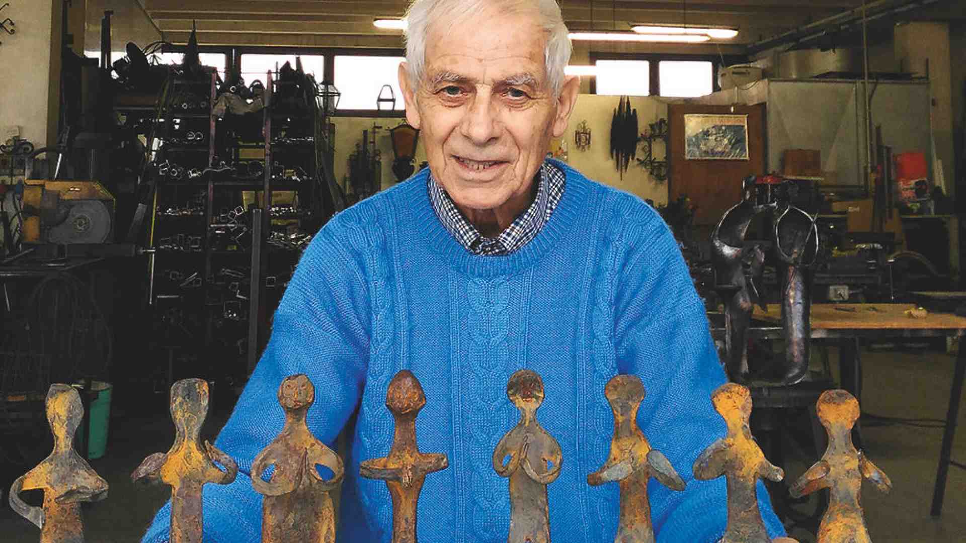 Immagine di Gino Bonamini: il nostro Michelangelo del ferro battuto