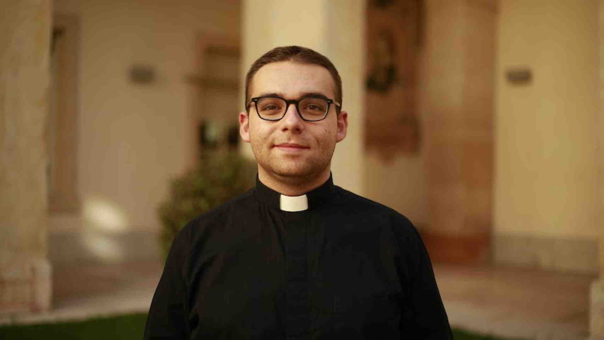 Immagine di Don Elia Aldegheri, il prete più giovane della diocesi