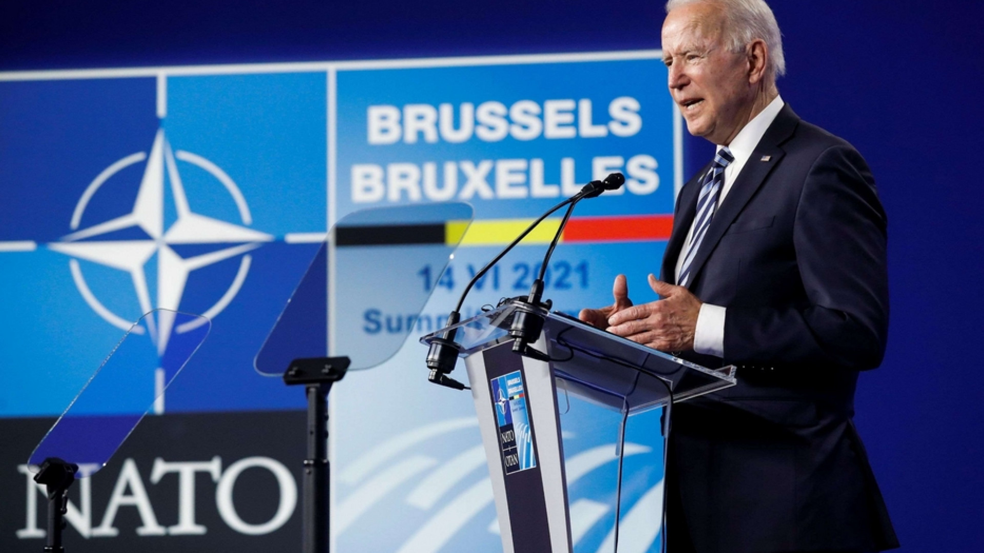 Immagine di Biden rianima la Nato e compatta l'Ue: «Cina e Russia minacce alla sicurezza»