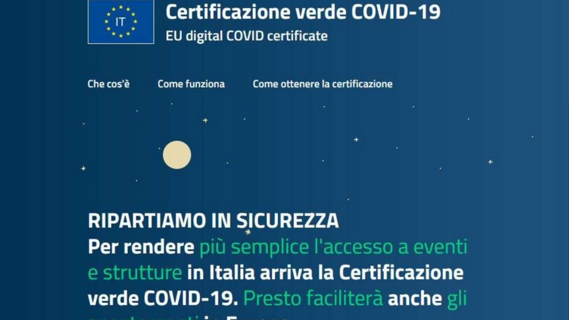 Immagine di Arriva il Green pass, sarà attivo dal 1° luglio. Ecco come e dove ottenerlo