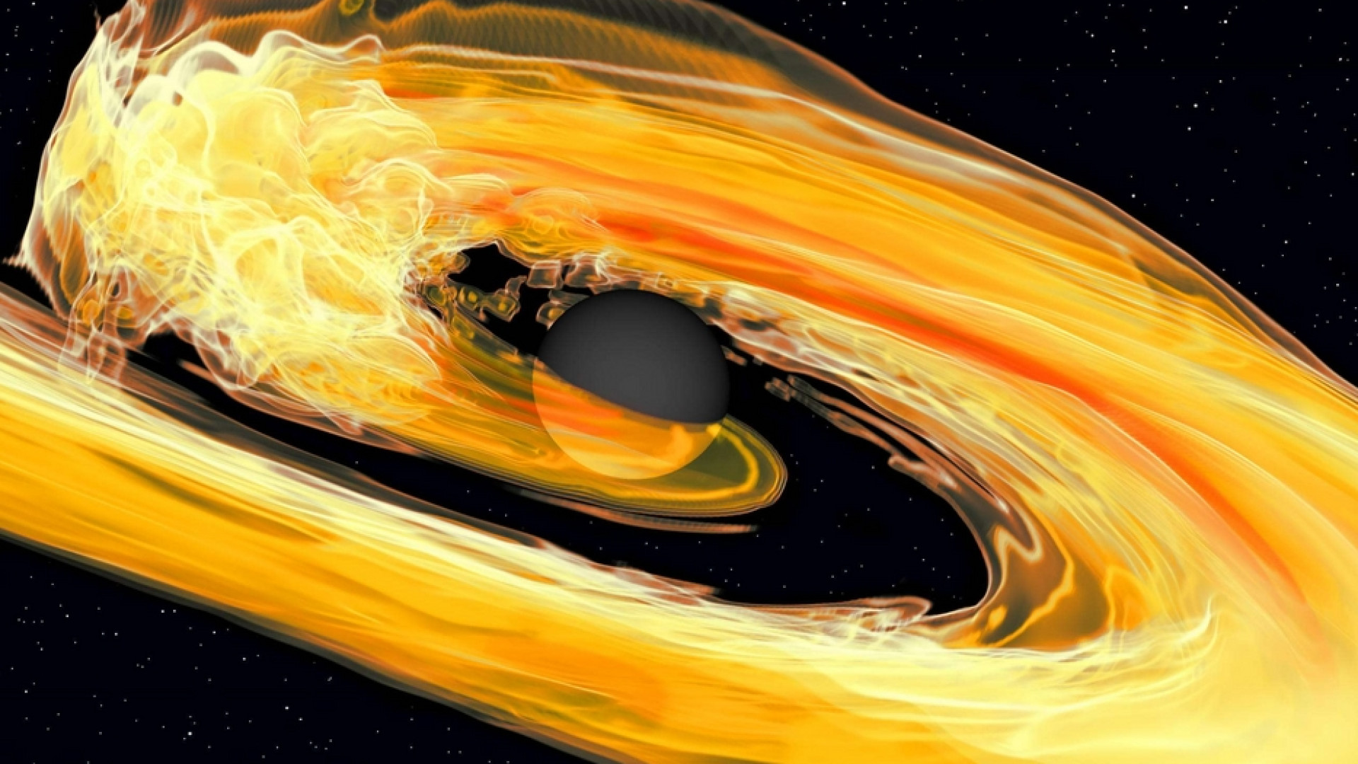 Immagine di Onde gravitazionali: rilevata fusione tra buco nero e stella di neutroni