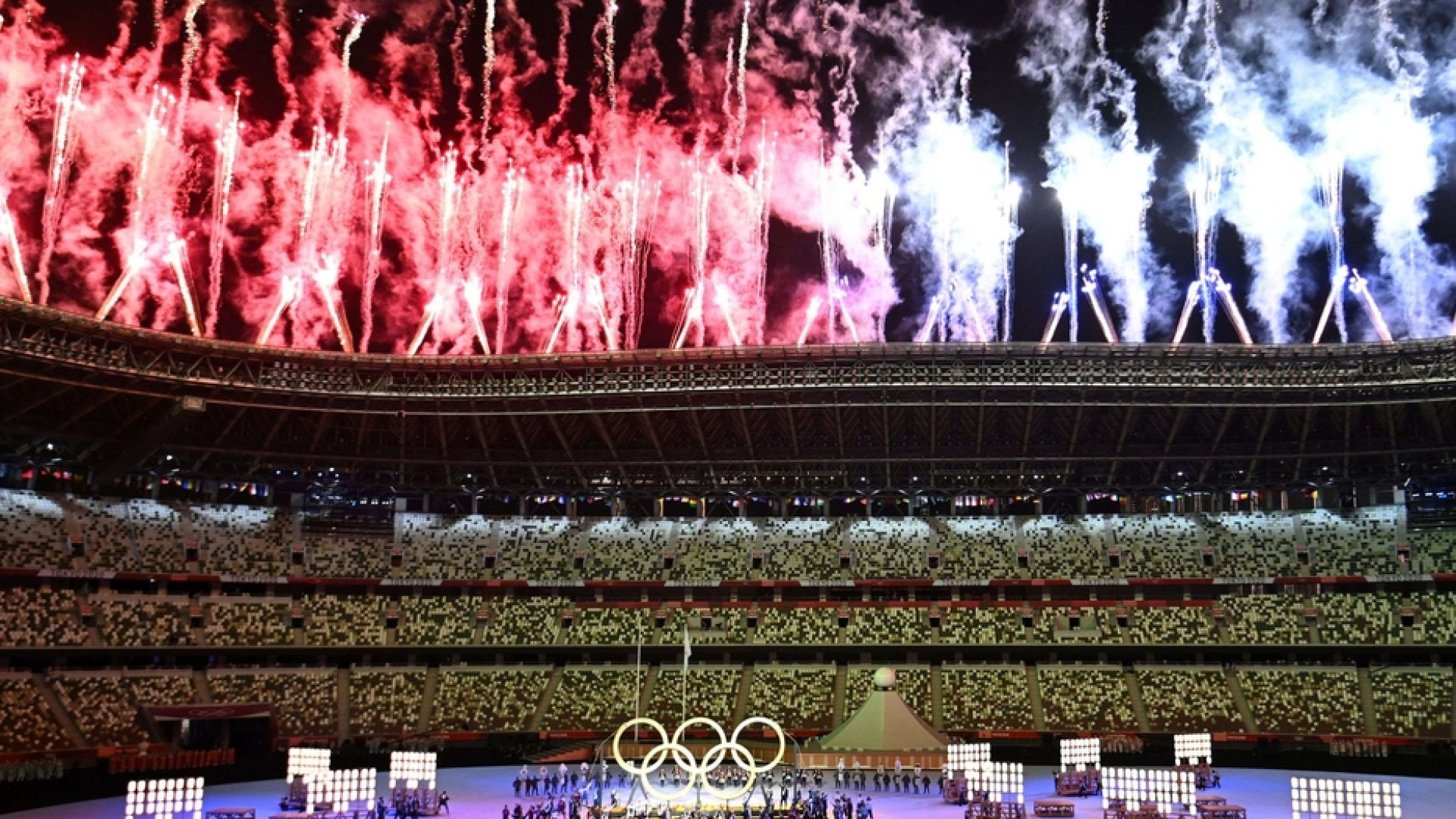 Immagine di Le foto della cerimonia di apertura delle Olimpiadi