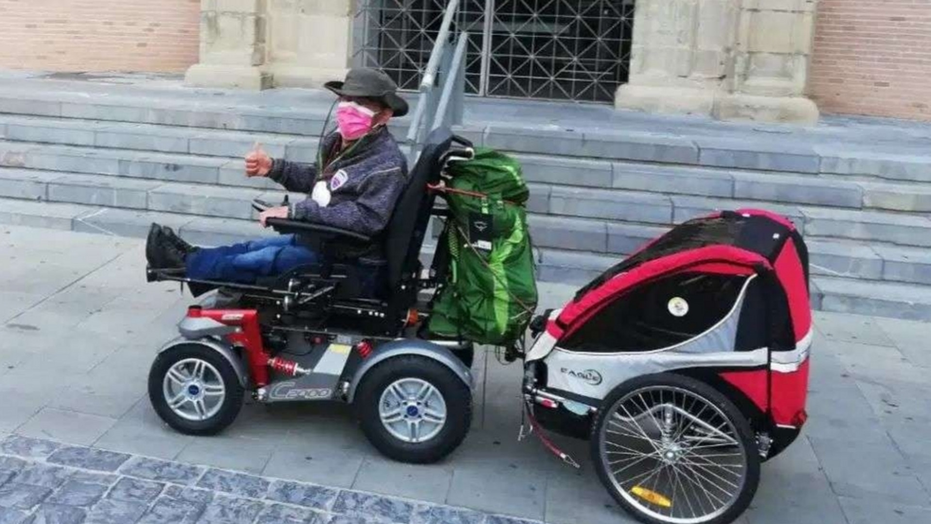 Immagine di «Io, pellegrino sul Cammino di Santiago con la mia carrozzina»