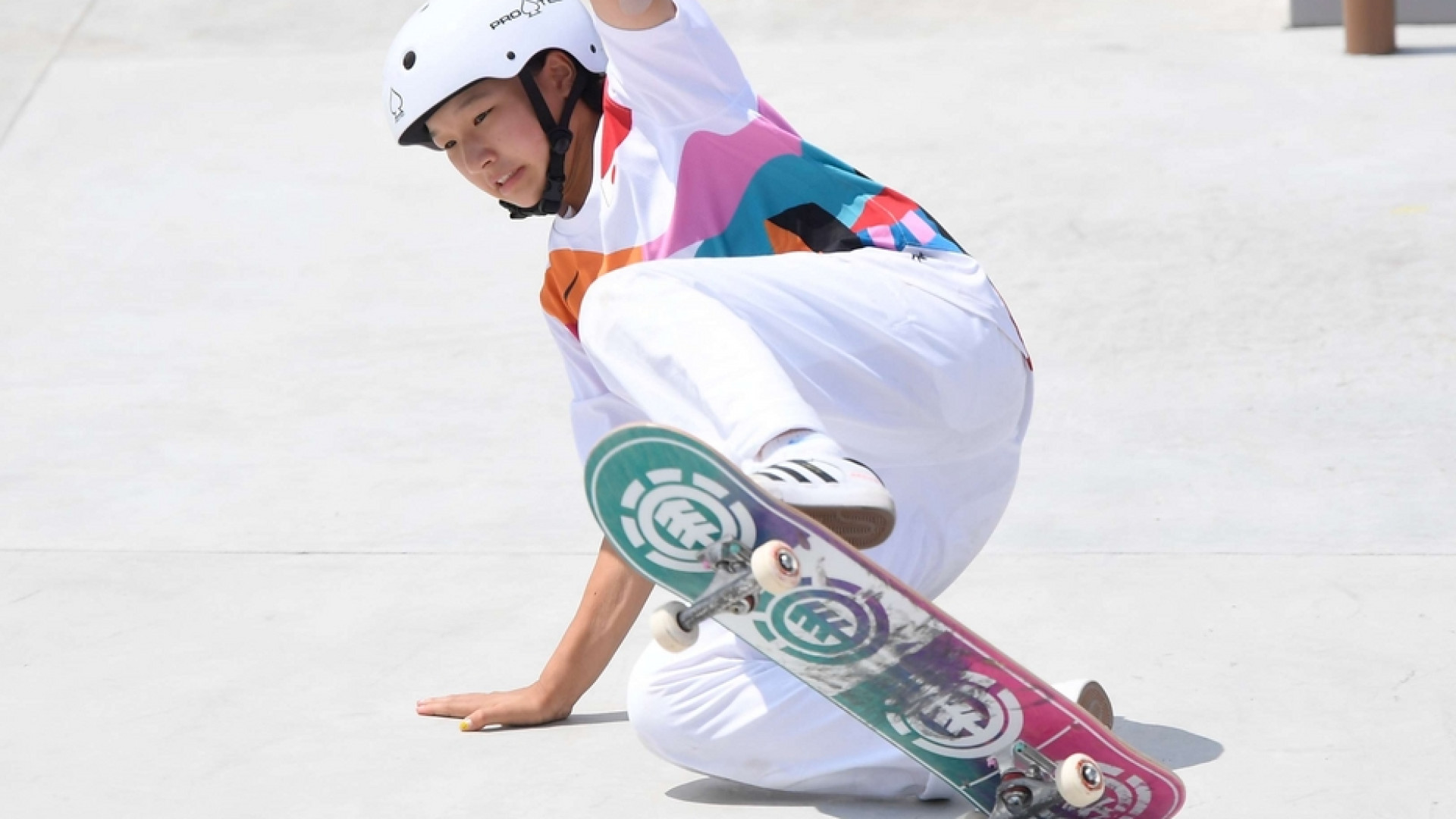 Immagine di Skateboard, l'oro a 13 anni delle bambine con le rotelle