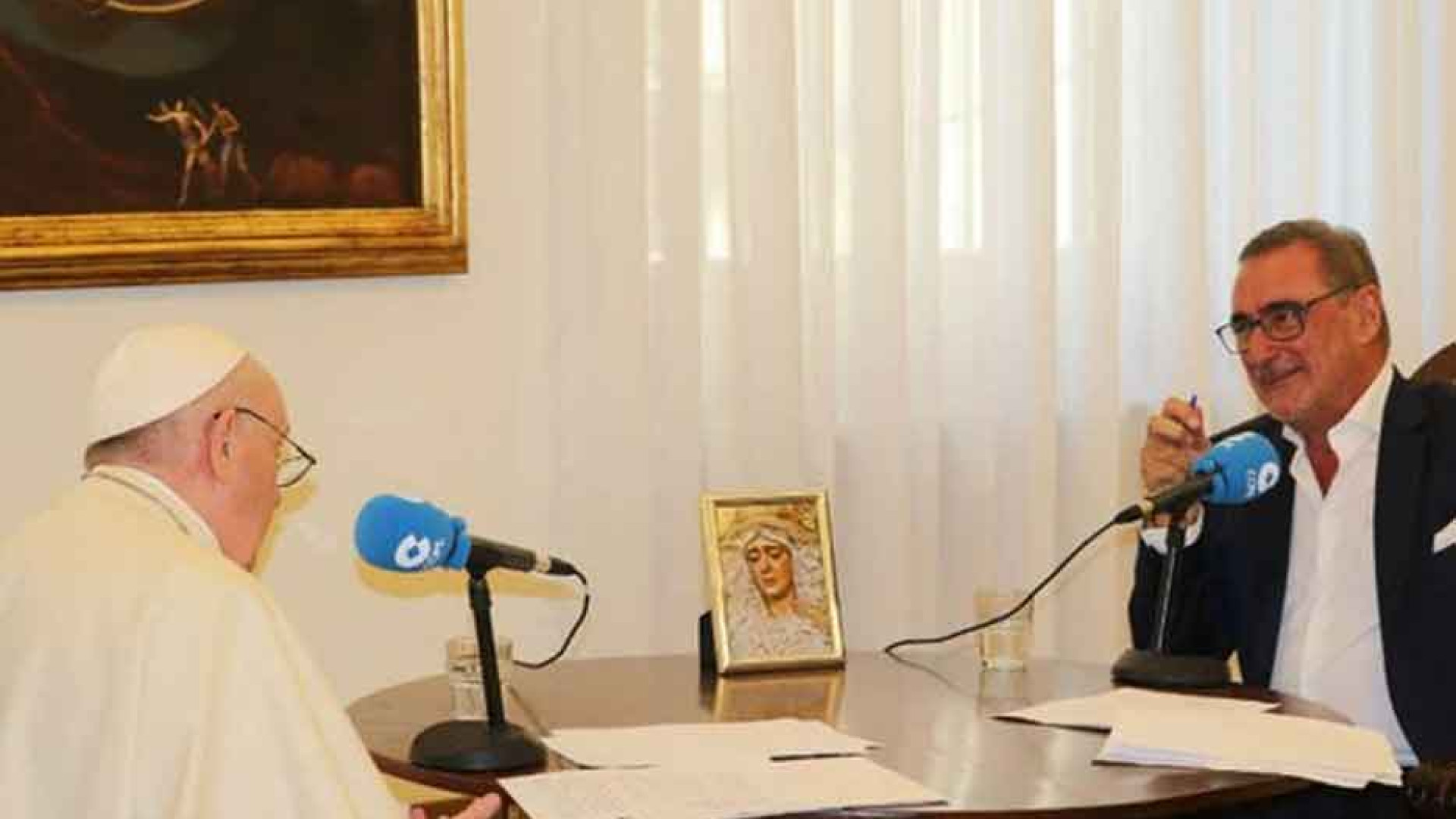 Immagine di Papa Francesco: un infermiere mi ha salvato la vita