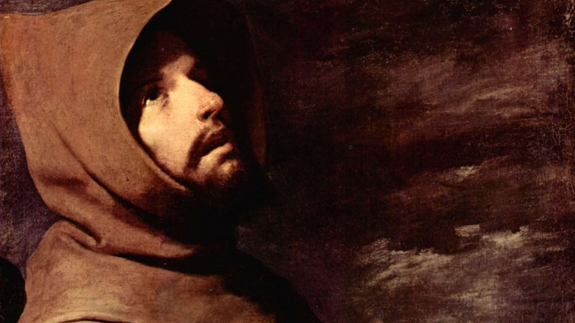 Immagine di San Francesco e la croce di Madonna Povertà
