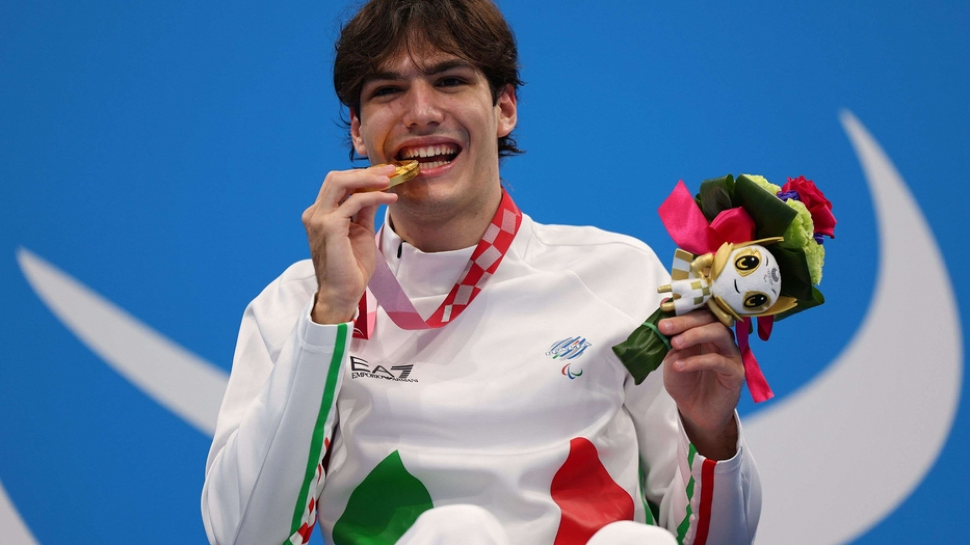 Immagine di Paralimpiadi, record del mondo per il nuotatore Fantin. 48 medaglie per l'Italia