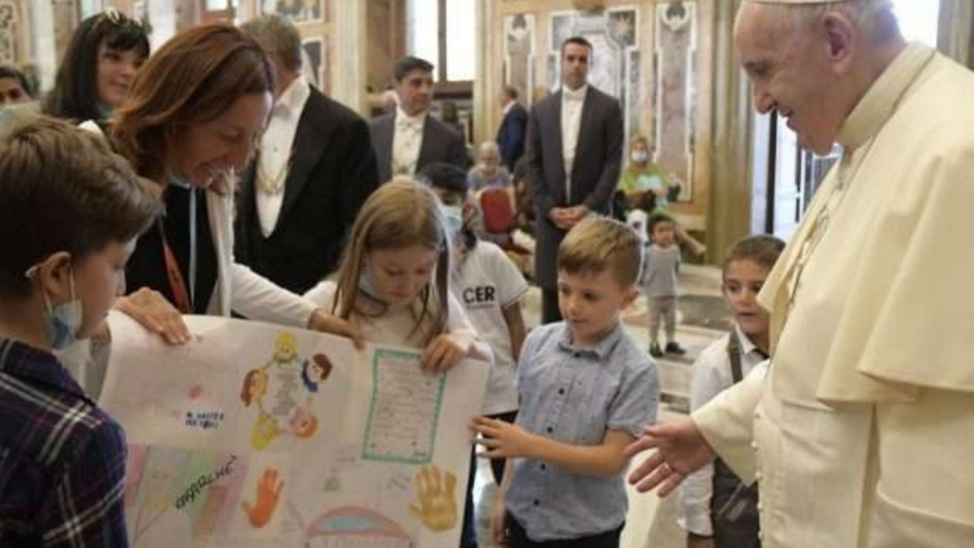 Immagine di Il Papa alla Fondazione Arché: la vostra accoglienza offre sparanza
