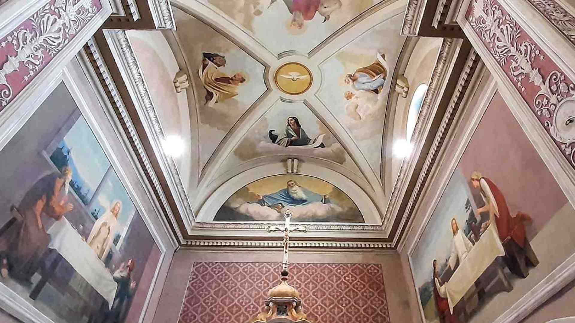 Immagine di Campiano. La Messa del vescovo Zenti nella chiesa restaurata