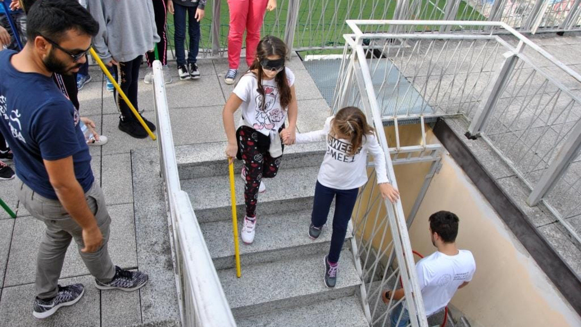 Immagine di Correre con gli atleti non vedenti: "Si vince solo insieme"