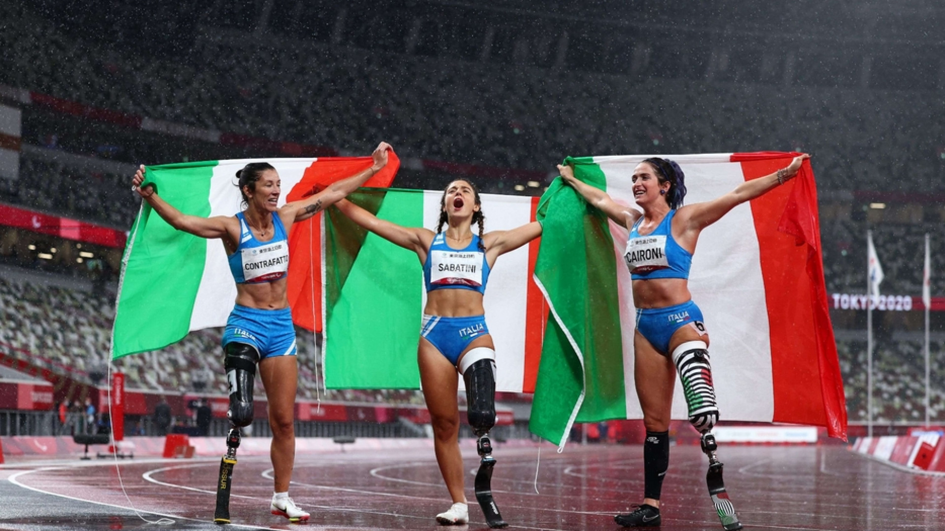 Immagine di Tripletta storica per l'Italia nei 100 metri femminili