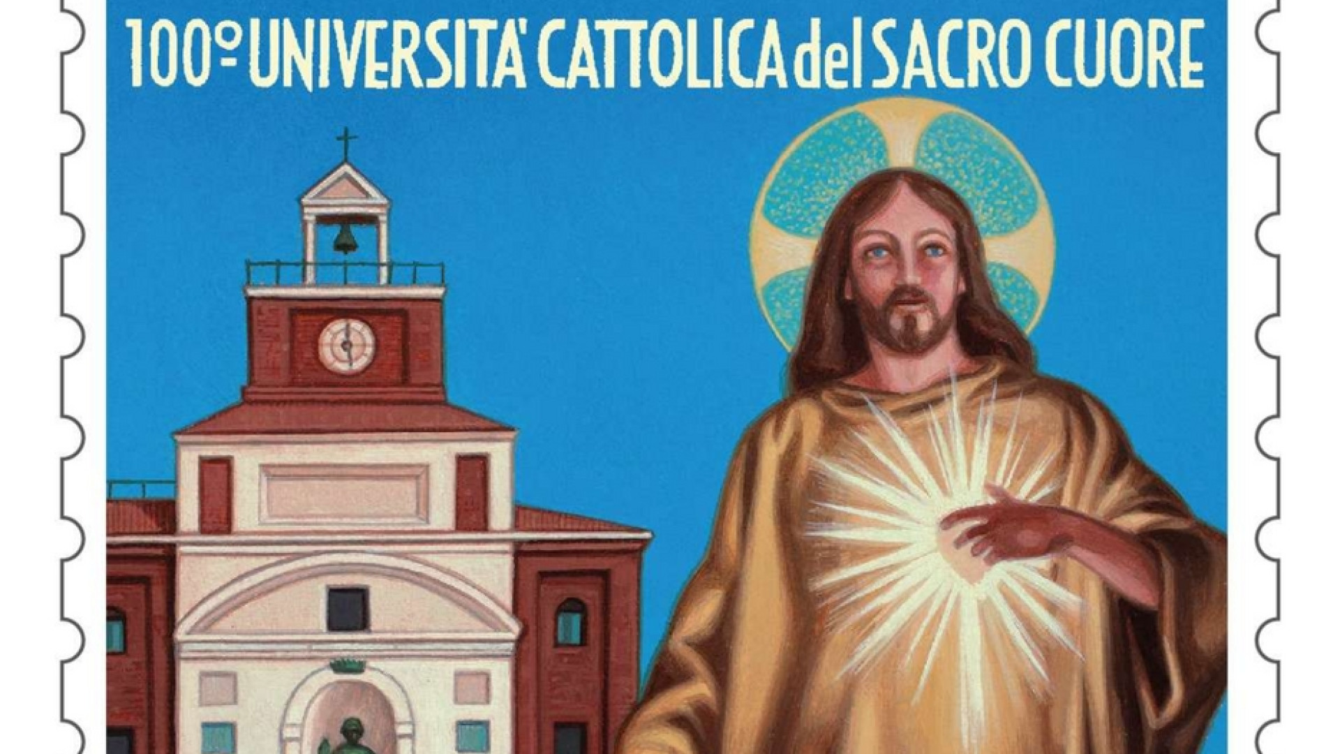 Immagine di Un francobollo vaticano per i 100 anni dell'Università Cattolica