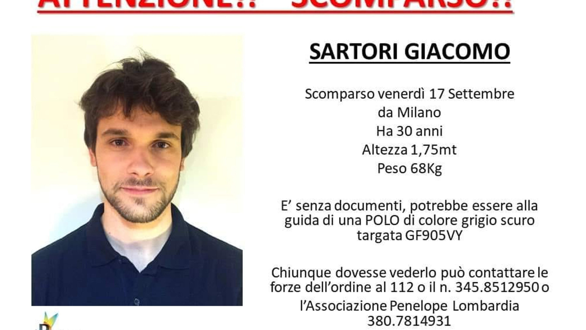 Immagine di Il corpo di Giacomo Sartori è stato trovato a Casorate Primo, nel Pavese