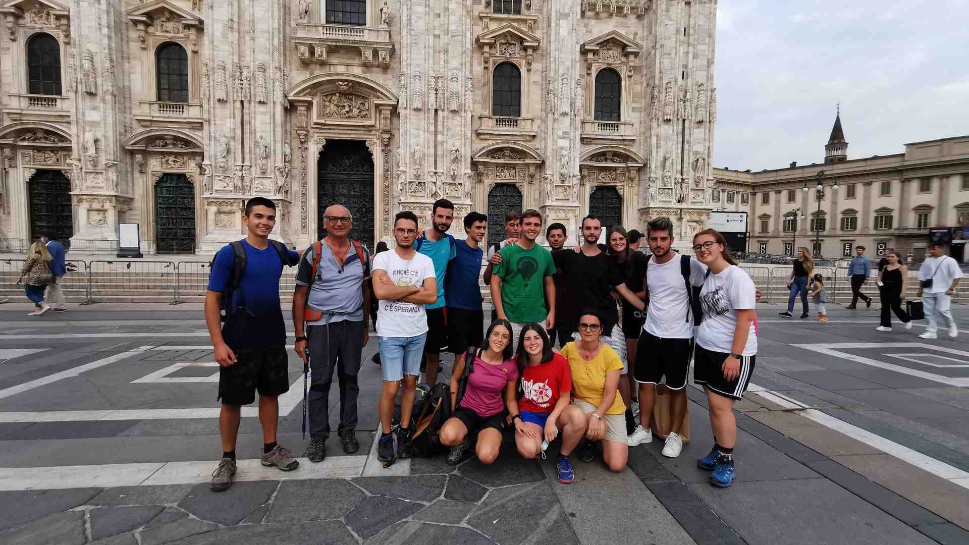 Immagine di Giovani in cammino alla scoperta di sant'Agostino