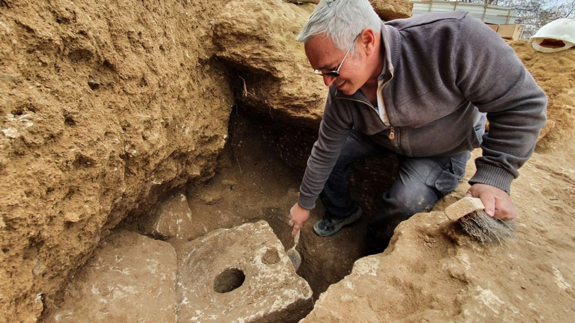 Immagine di Trovato a Gerusalemme un gabinetto di 2.700 anni fa