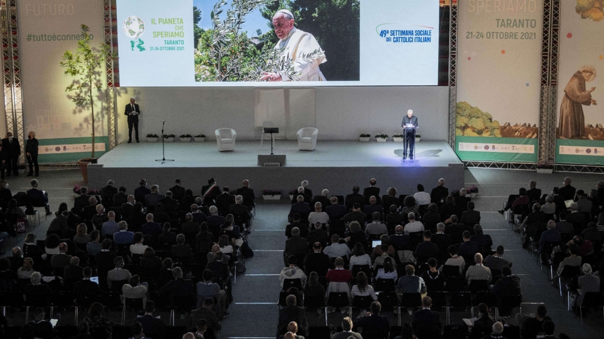 Immagine di Il Papa alla Settimana Sociale: «L'ora della svolta»