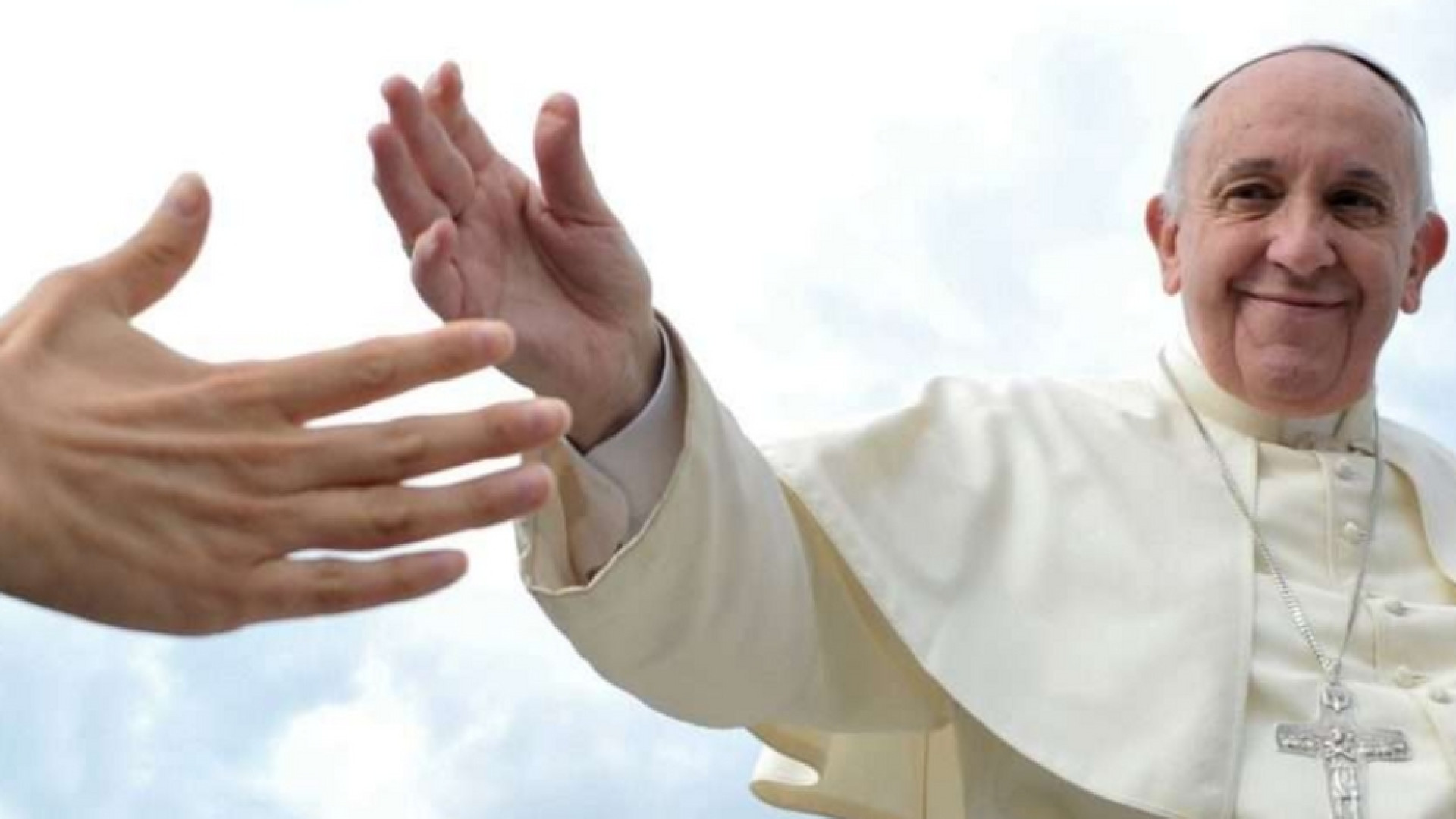 Immagine di Papa Francesco: «Tutti sbagliamo ma l'importante è non rimanere sbagliati»