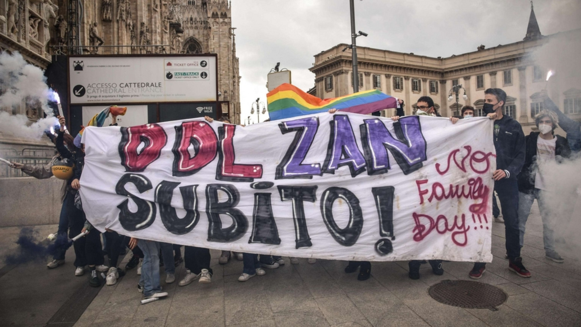 Immagine di Scintille senza intesa sul ddl Zan