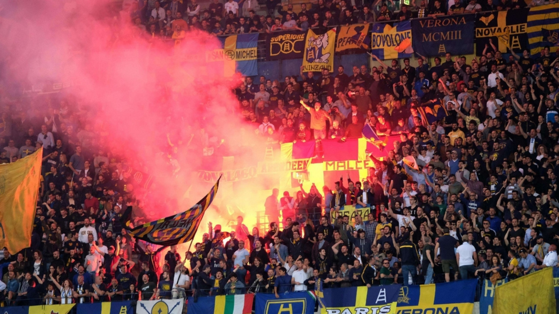 Immagine di Nella fatal Verona la Curva dell'odio