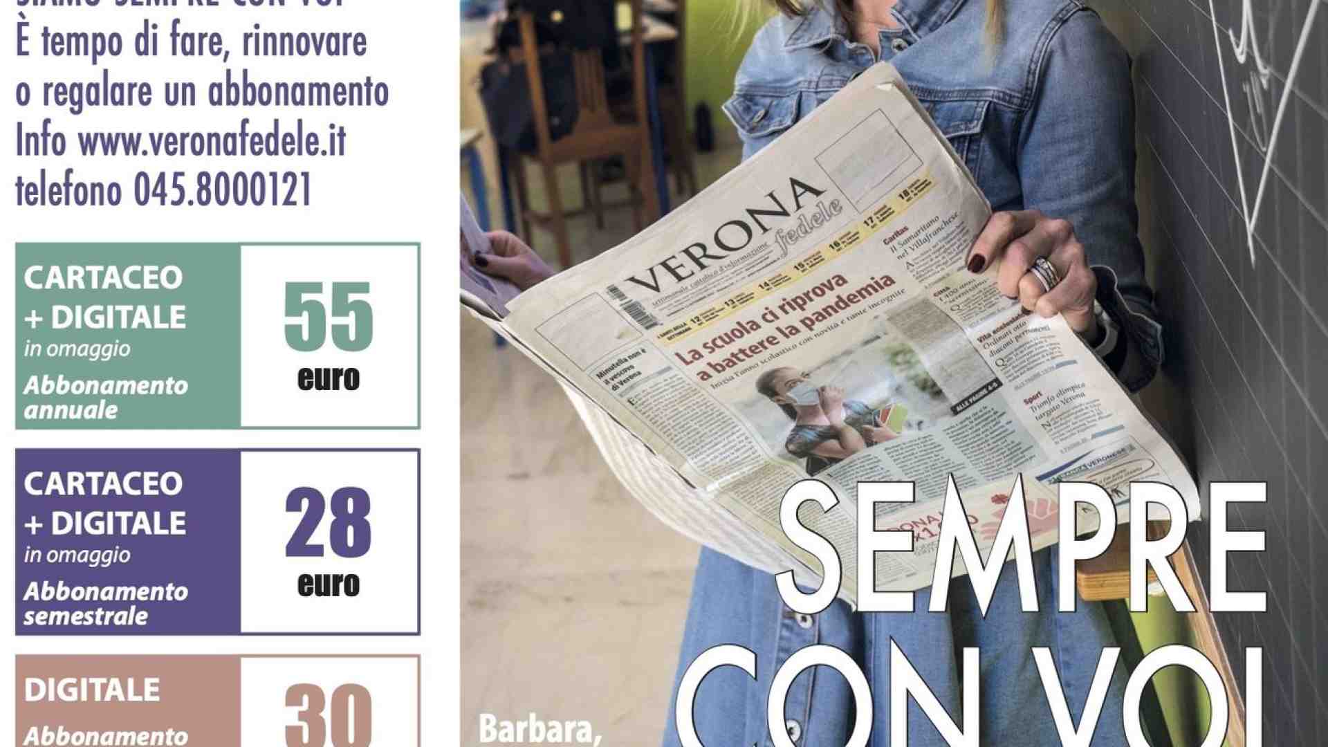 Immagine di Verona fedele è “Sempre con voi”