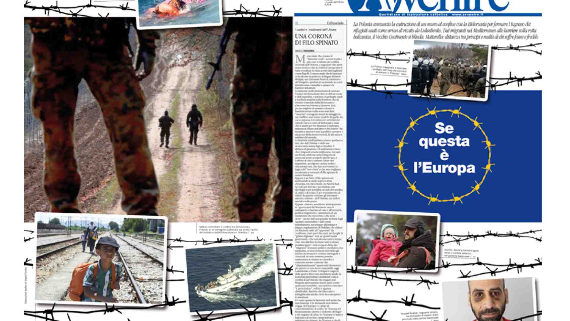 Immagine di I migranti e i muri d'Europa: oggi in edicola uno speciale di Avvenire