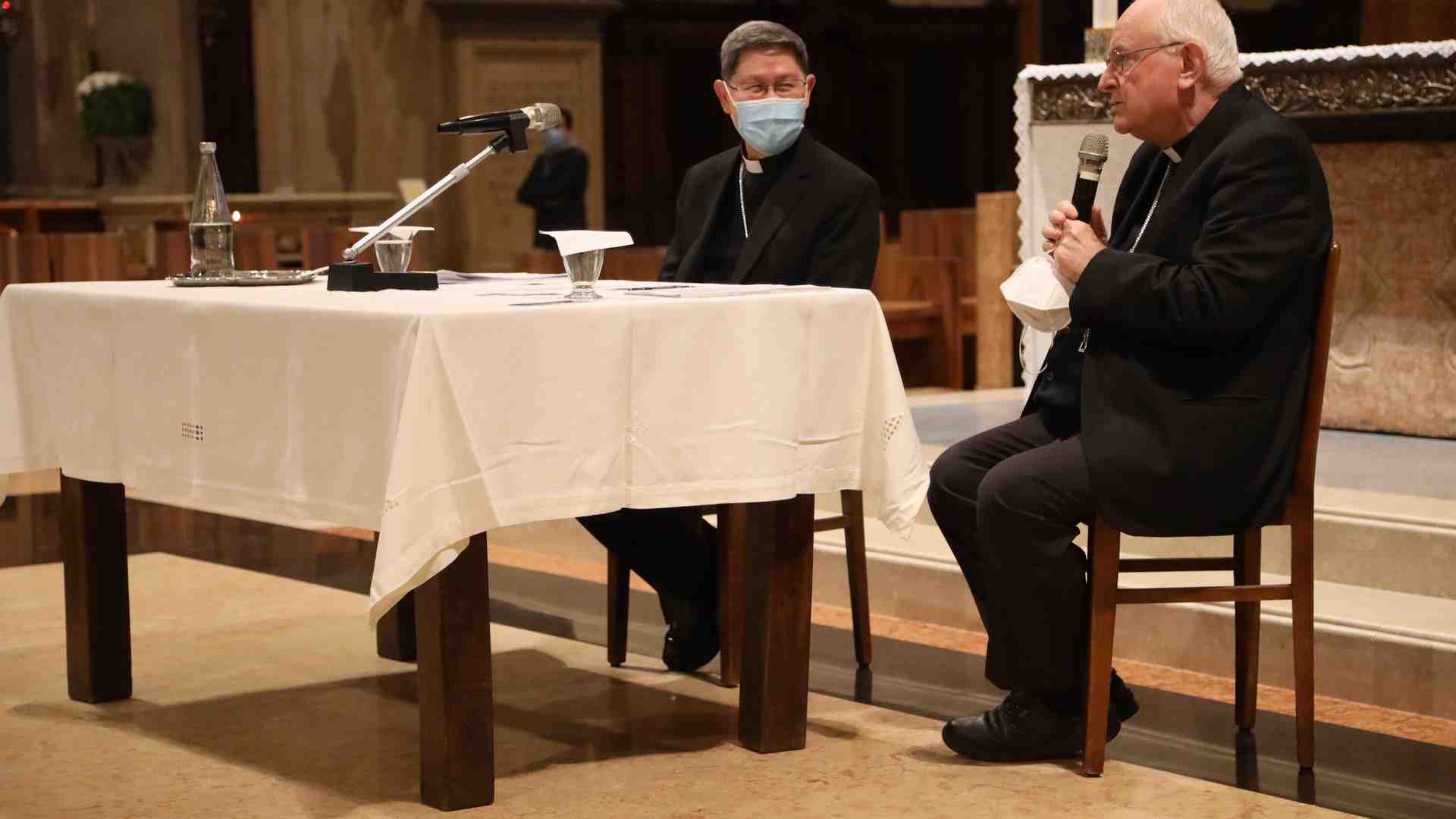 Immagine di Il cardinale Tagle ha incontrato il mondo missionario veronese