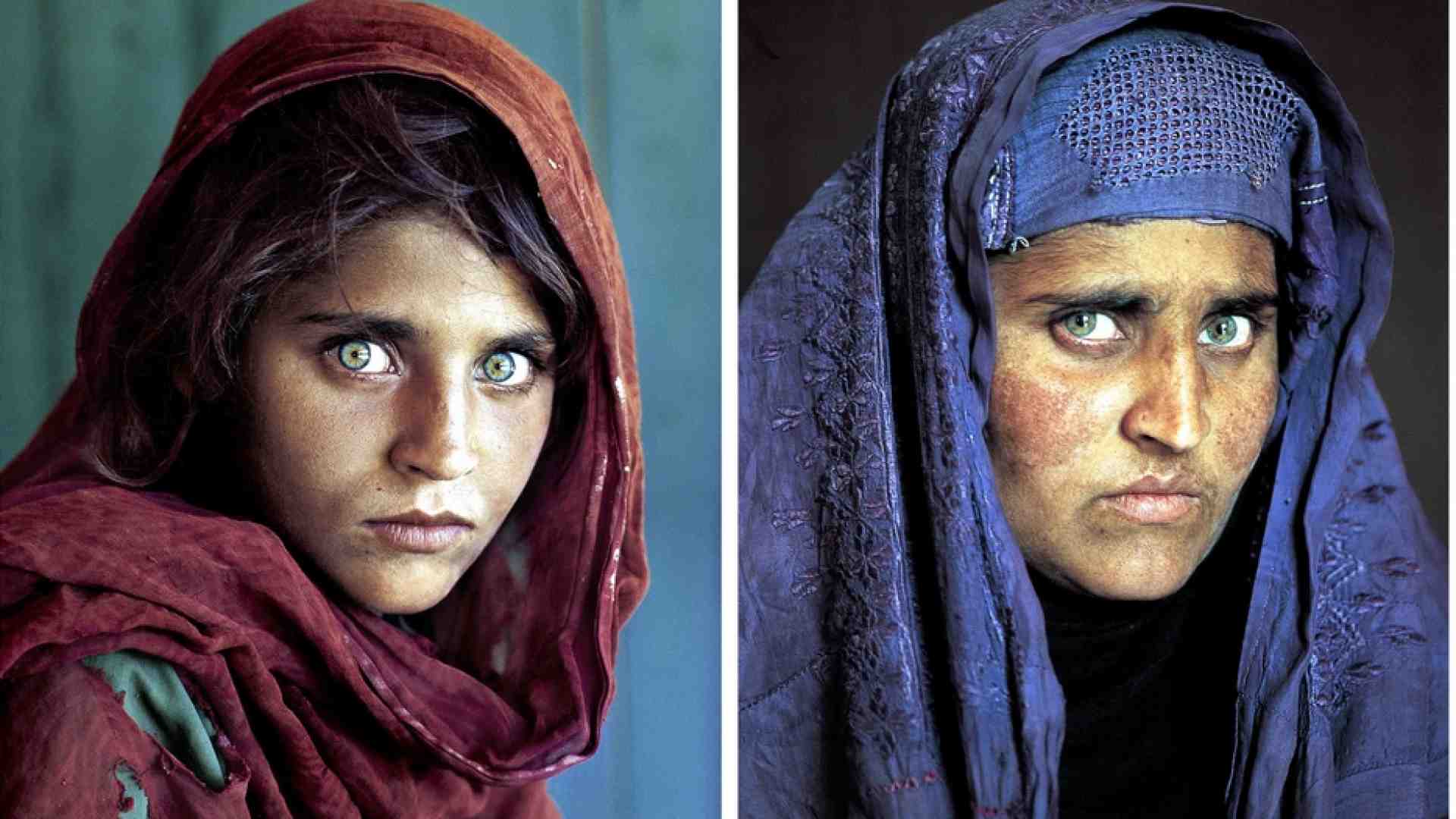 Immagine di Arrivata a Roma Sharbat Gula, la "ragazza dagli occhi verdi" di Mc Curry