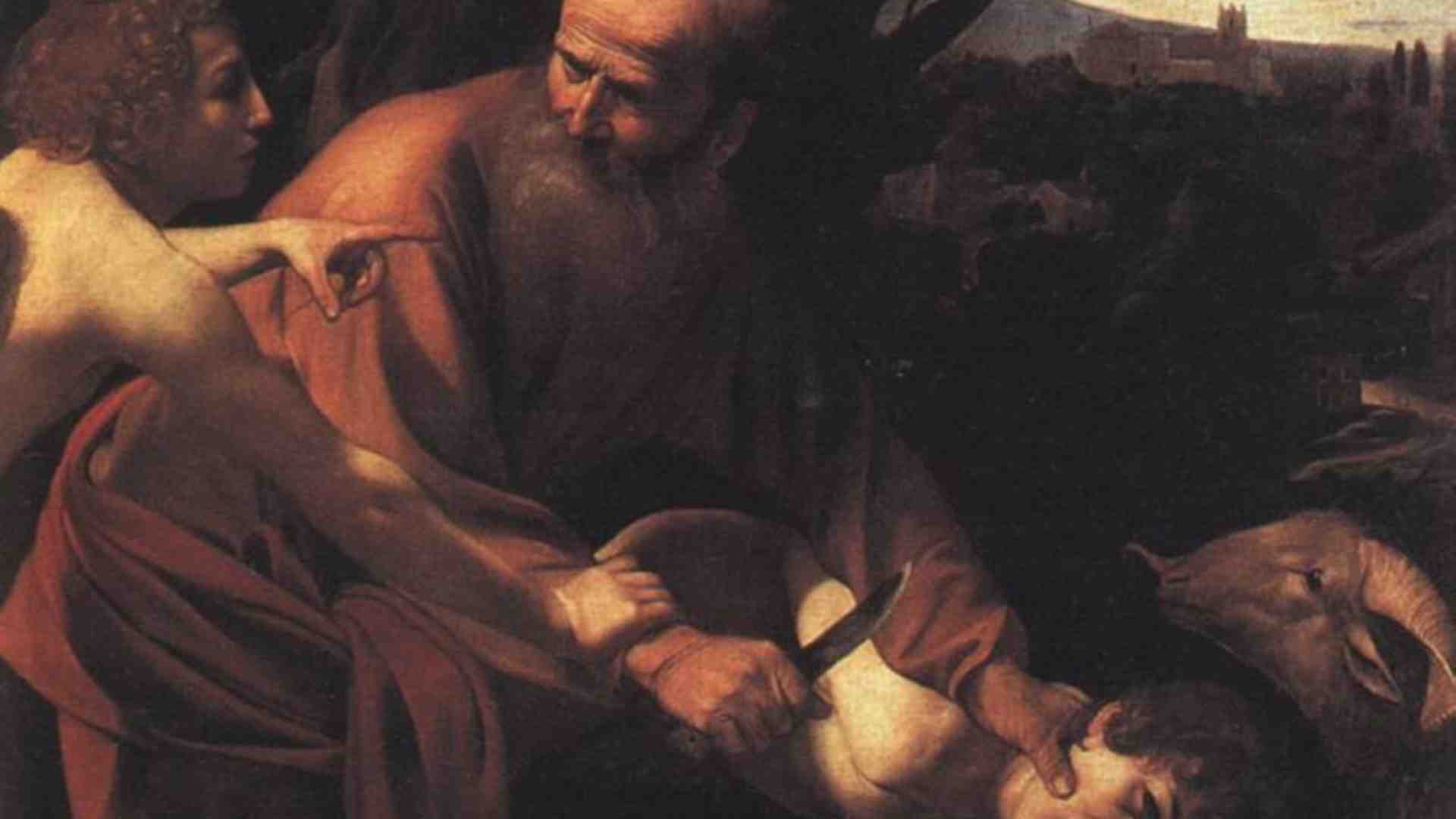 Immagine di L'esegesi rabbinica e il coltello di Abramo su Isacco