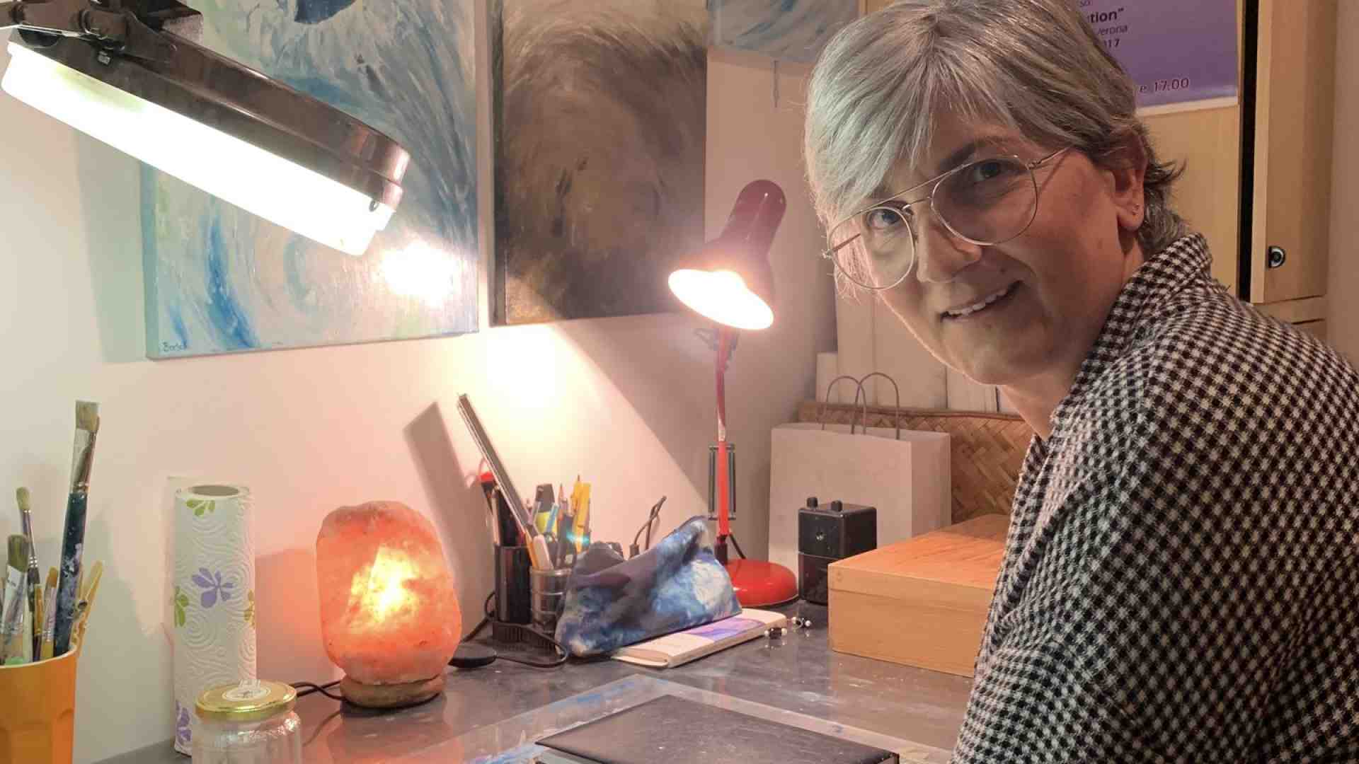 Immagine di Simonetta a cui la malattia ha aperto gli occhi alla vita