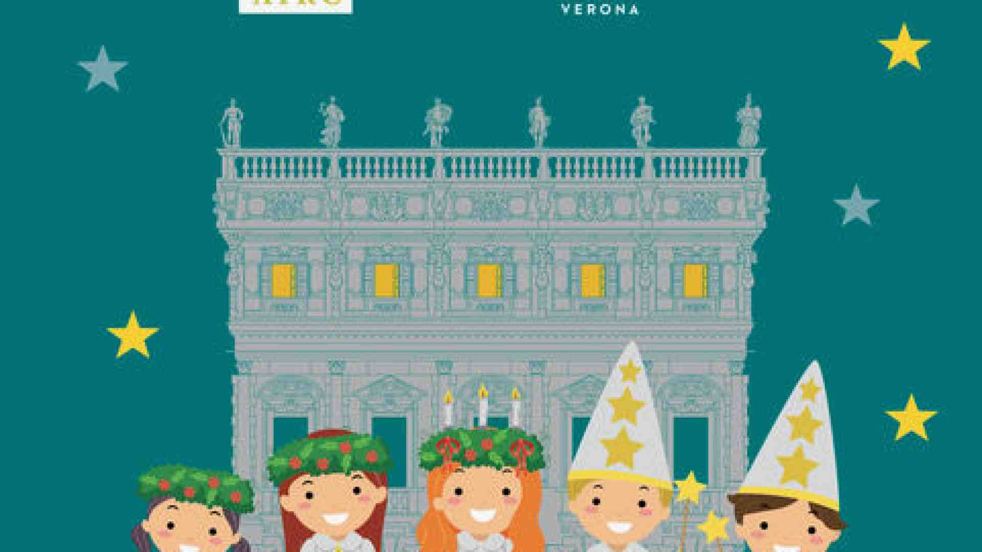 Immagine di Santa Lucia a Palazzo Maffei per aiutare Airc