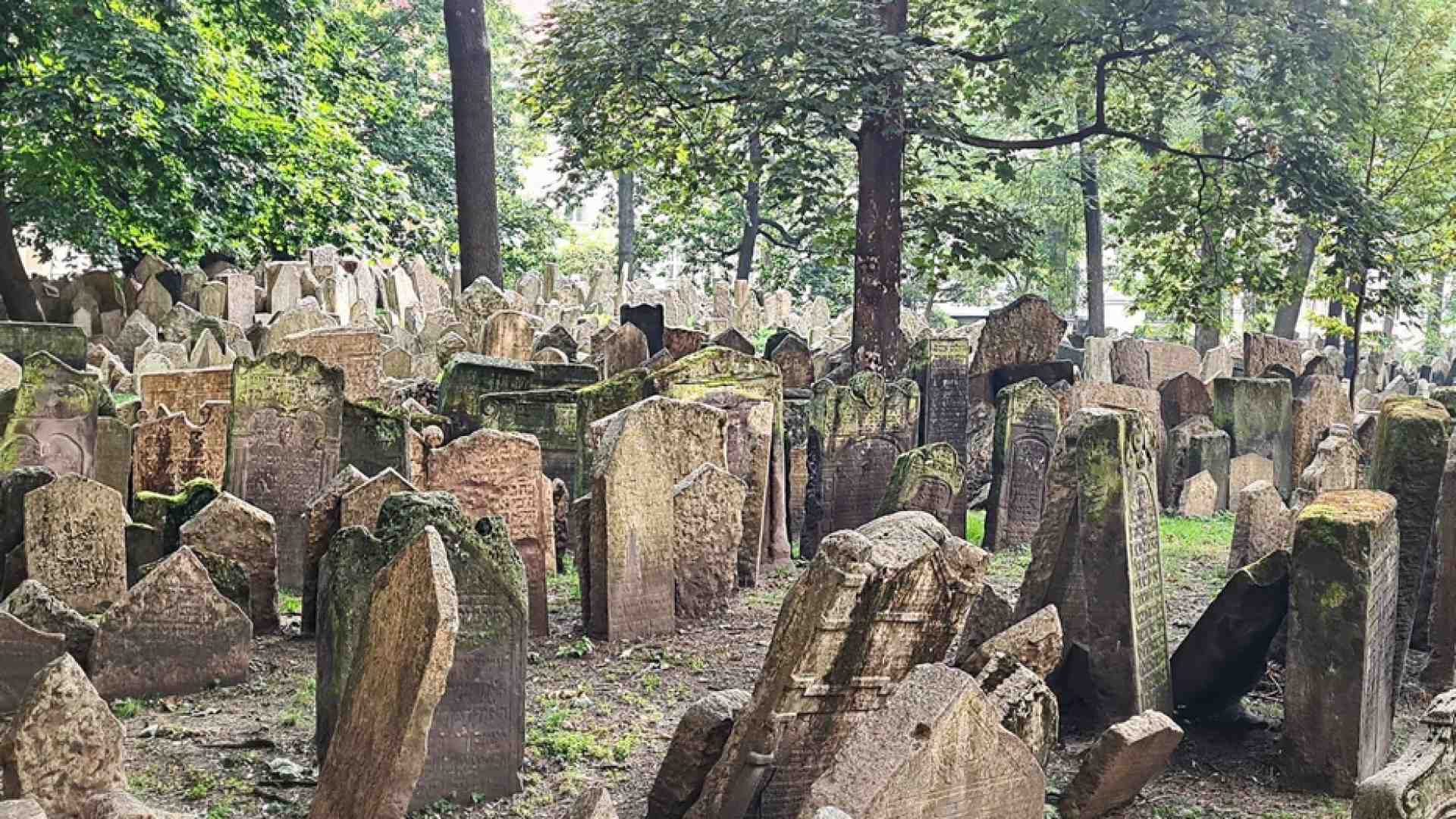 Immagine di Nel cimitero ebraico di Praga, dove il tempo è totale