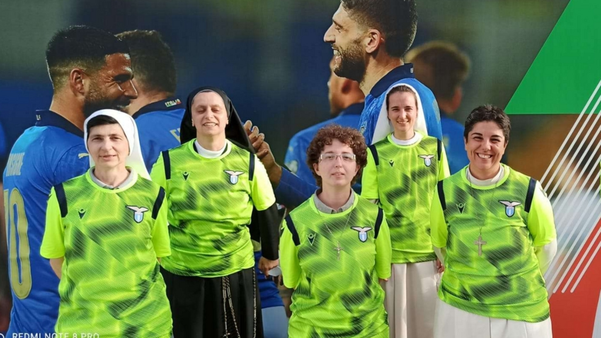 Immagine di La prima Nazionale di calcio al mondo composta da suore e religiose