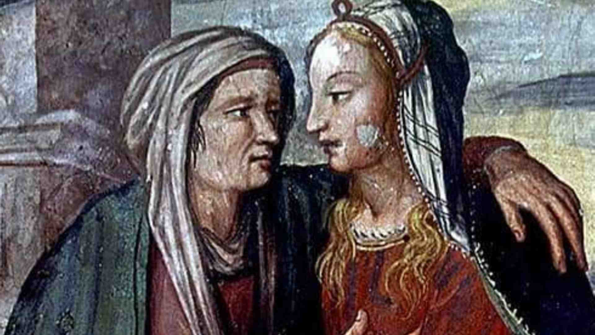 Immagine di Elisabetta e Maria, così è l'arte dell'incontro