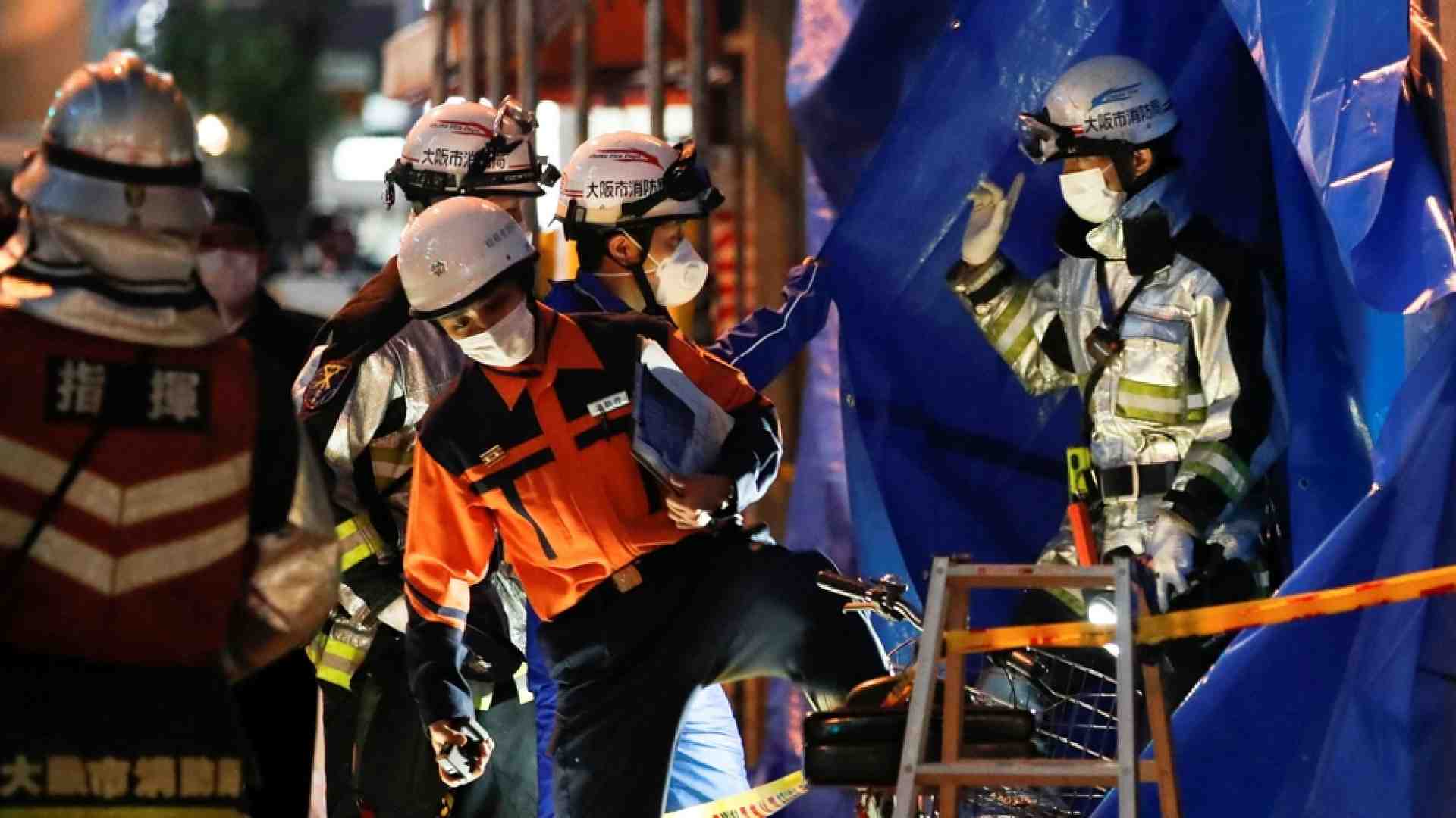 Immagine di In fiamme centro medico a Osaka: 19 le vittime forse di un piromane