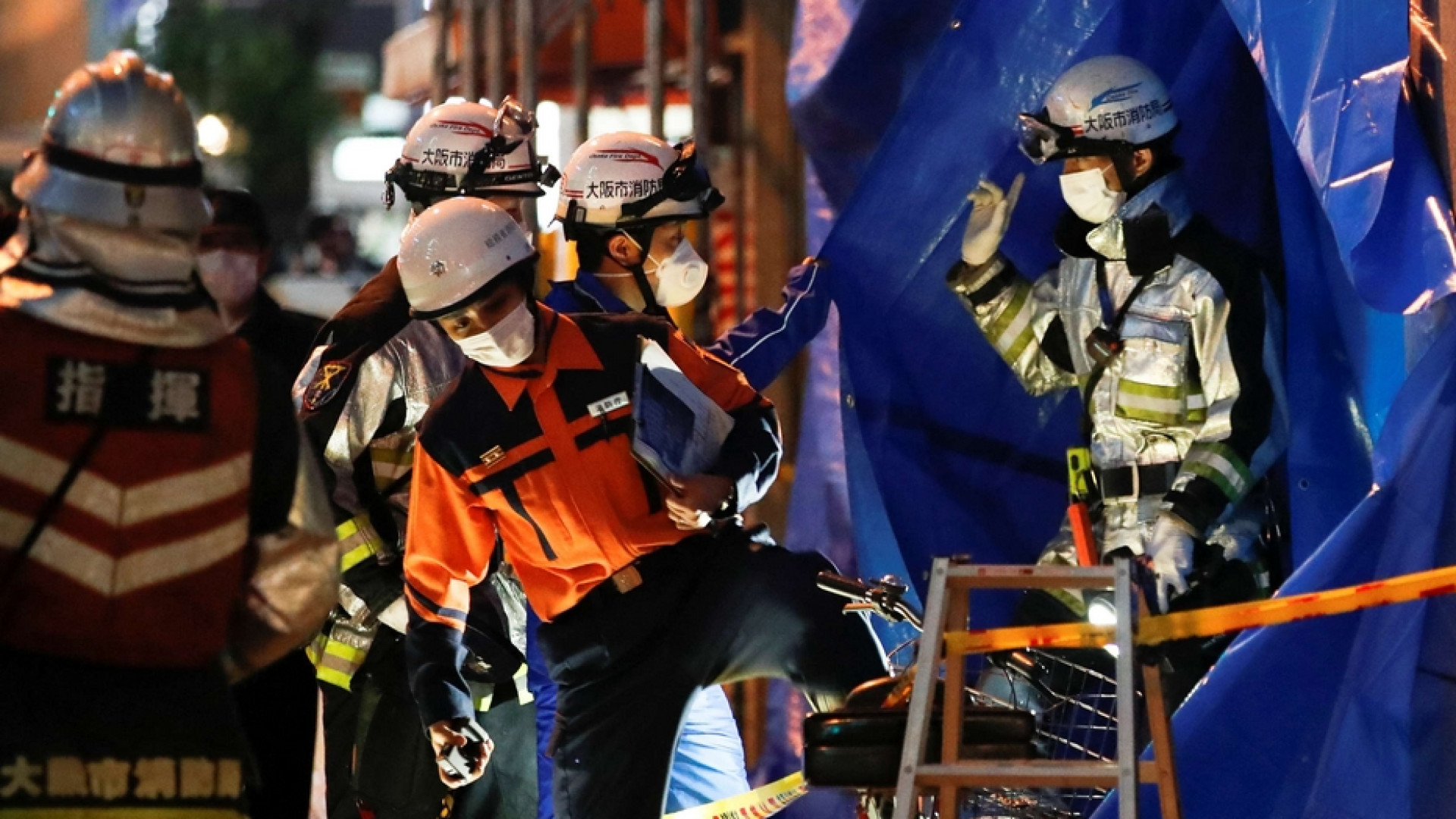 Immagine di In fiamme centro medico a Osaka: 19 le vittime forse di un piromane