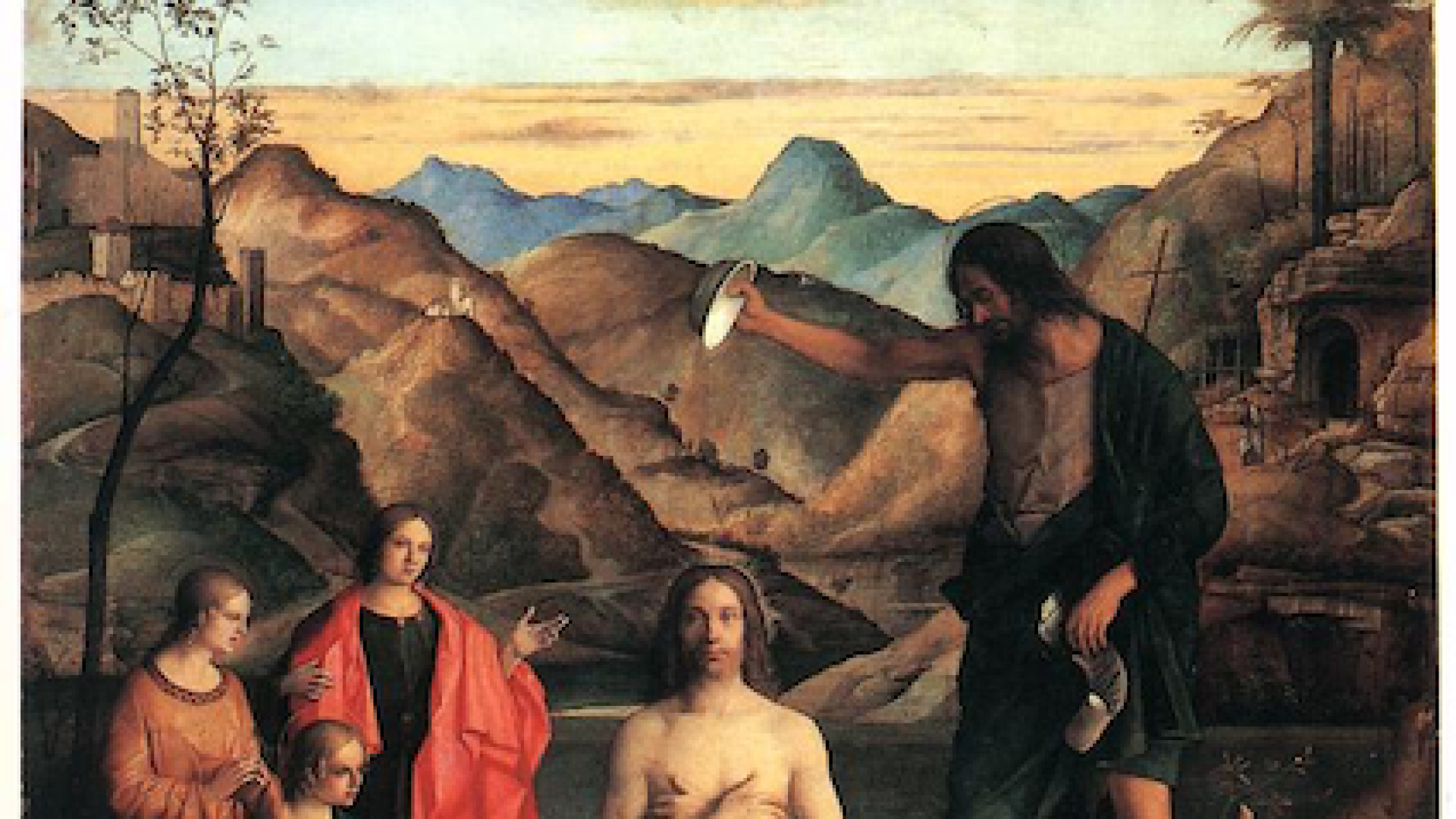 Immagine di Gesù rivela al Giordano la novità del Dio presente