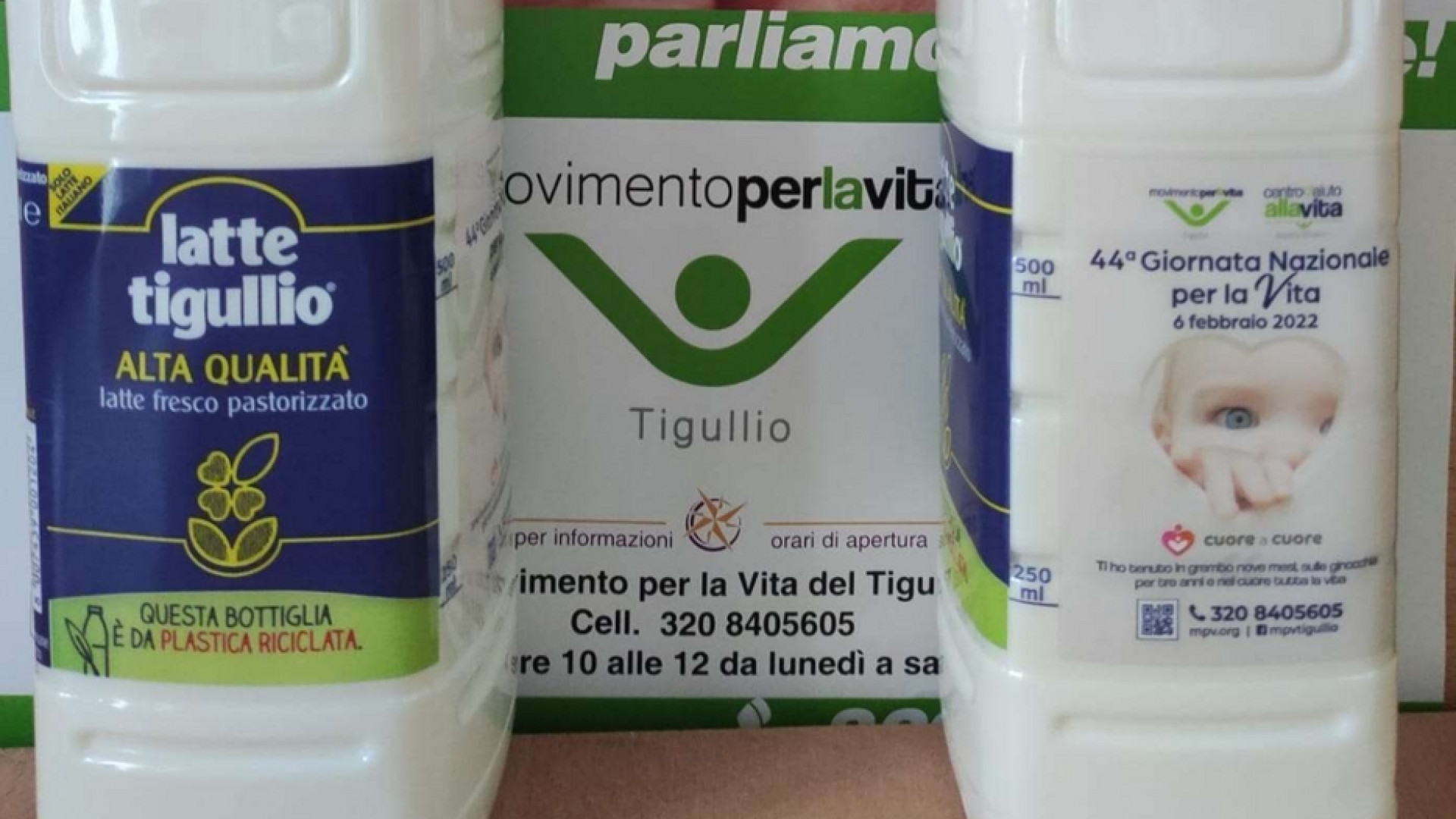 Immagine di Con il latte fresco c'è la Giornata per la Vita