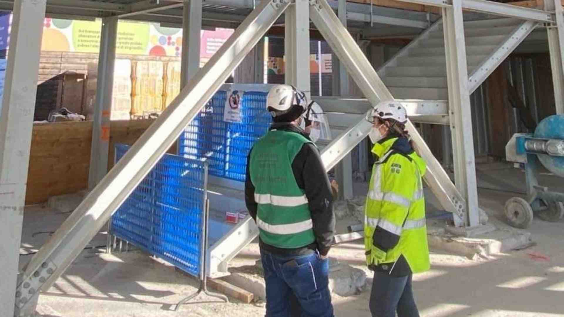 Immagine di Detenuti in cantiere nell'area dell'ex Expo